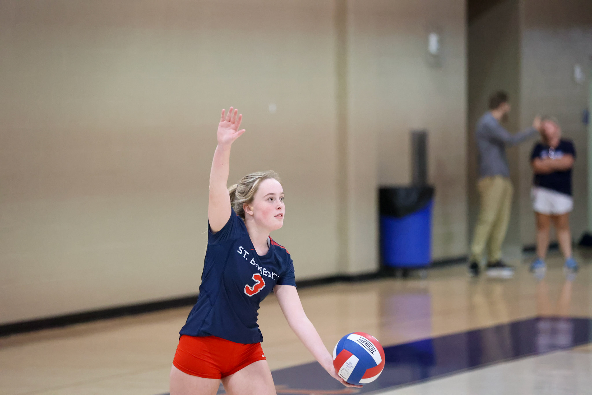 St. Benedict Volleyball vs West Memphis at St. Benedict on Monday, September 12, 2022. (Ryan Beatty/SBA)