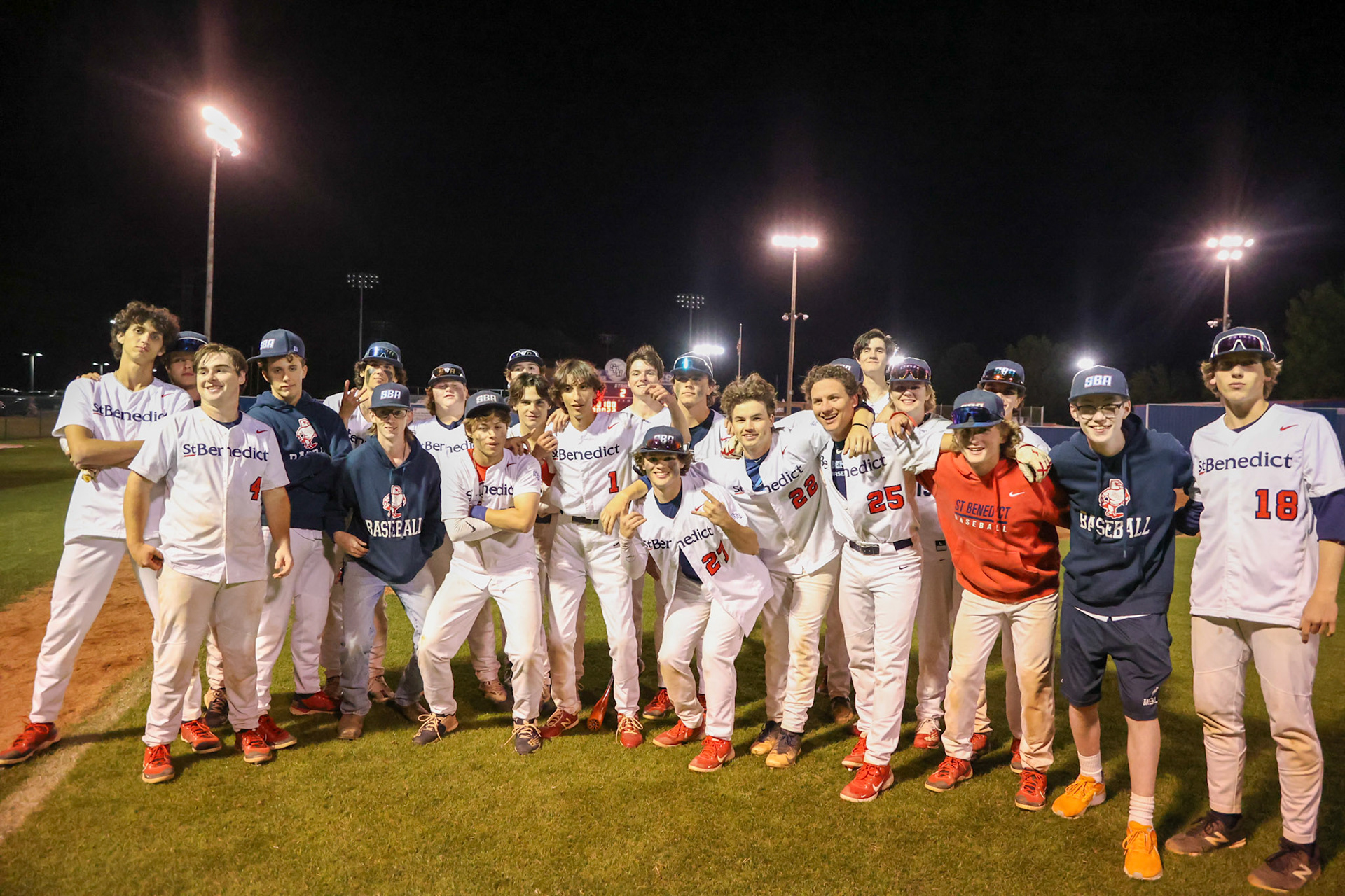 SBA Baseball Senior Night (Ryan Beatty Photo)
