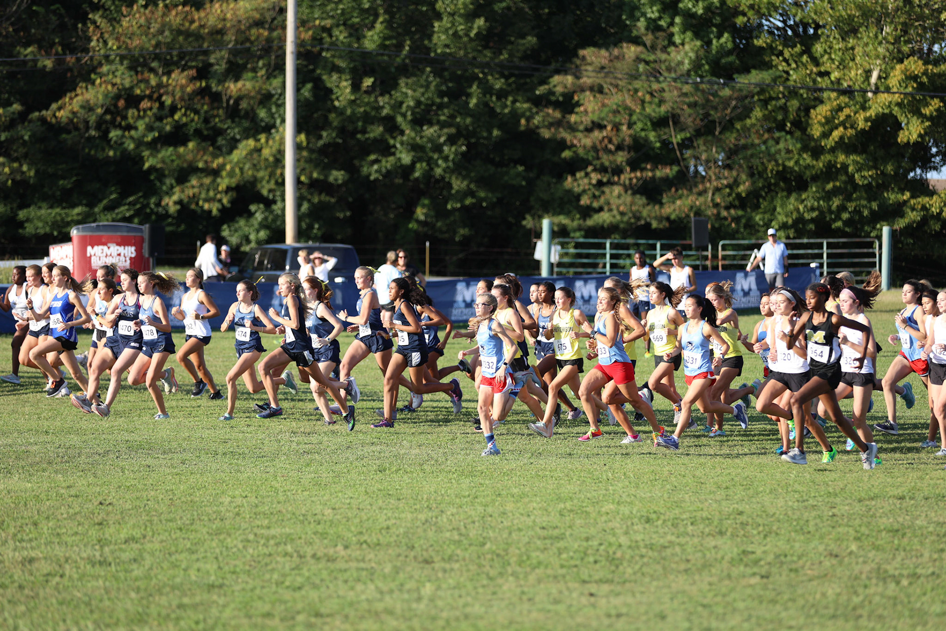 St. Benedict Cross Country MYA Meet 1 at Shelby Farms on Wednesday, September 14, 2022. (Ryan Beatty/SBA)