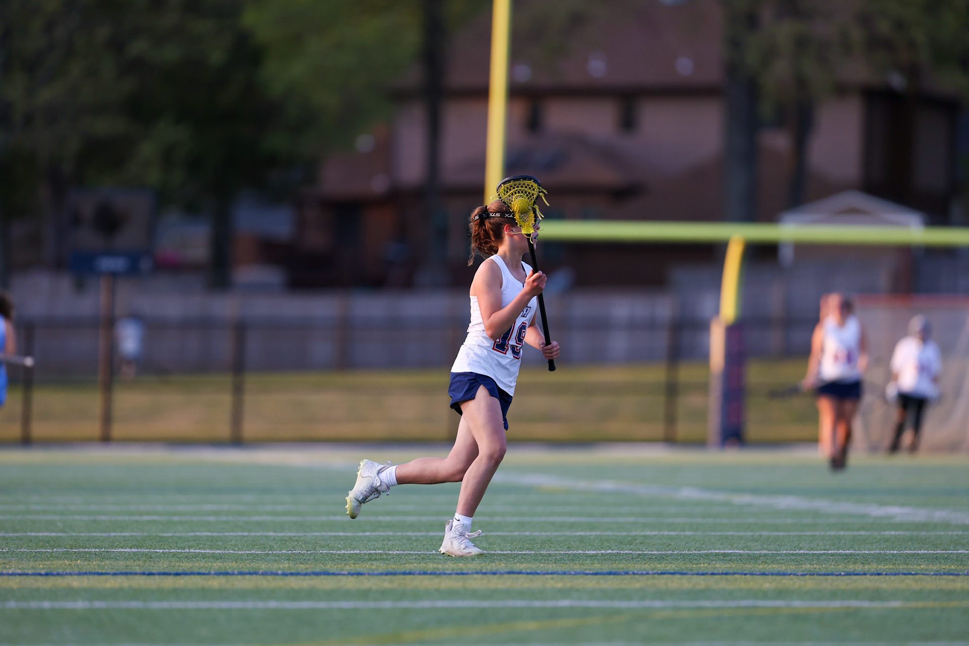 St. Benedict Girls Lacrosse vs St. Agnes on Senior Night at St. Benedict at Auburndale in Memphis, TN on April 19, 2022. (Ryan Beatty/SBA)