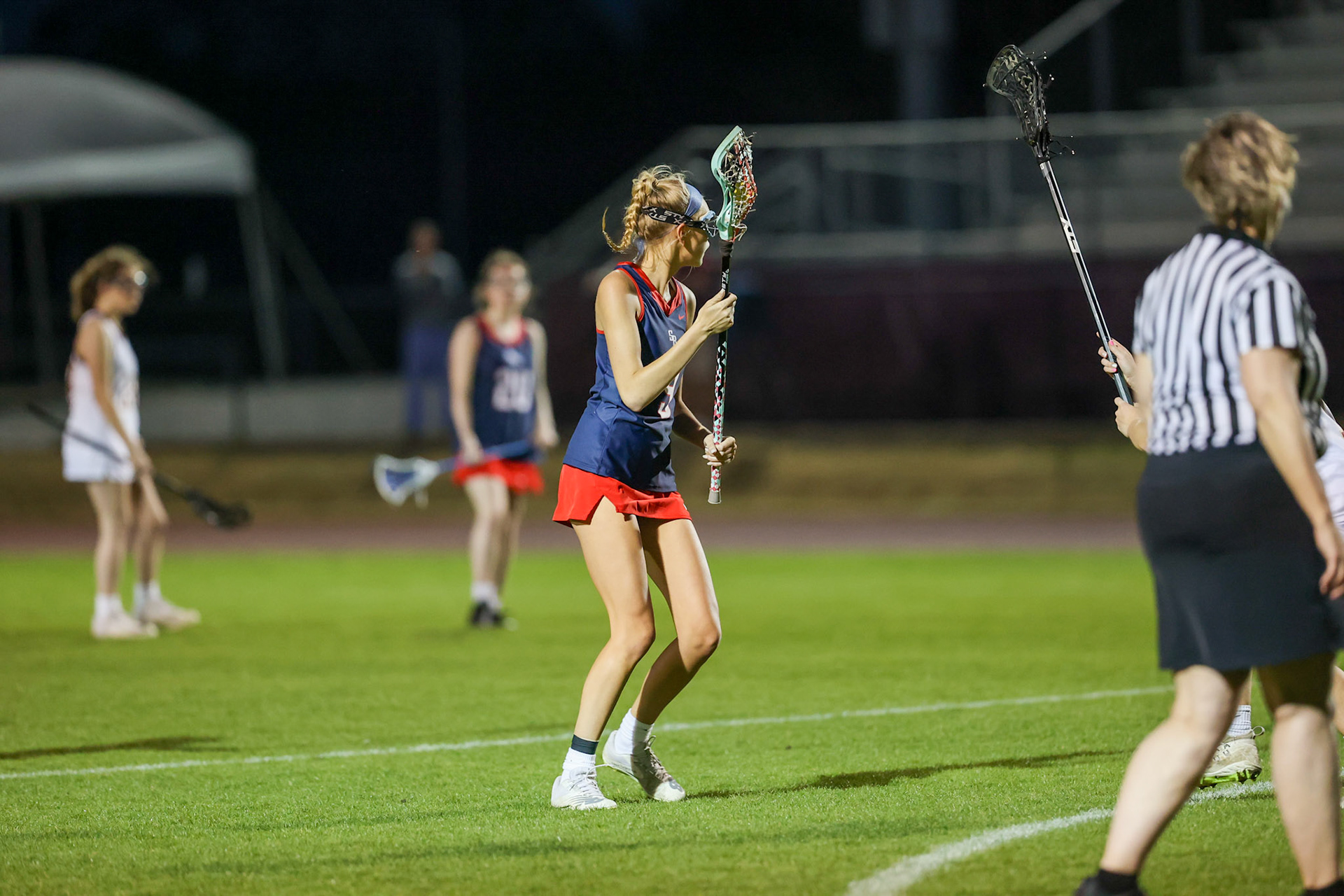 St. Benedict Lacrosse vs St. George’s at St. George’s Independent School on April 12, 2022 in Memphis, TN. (Ryan Beatty/SBA)