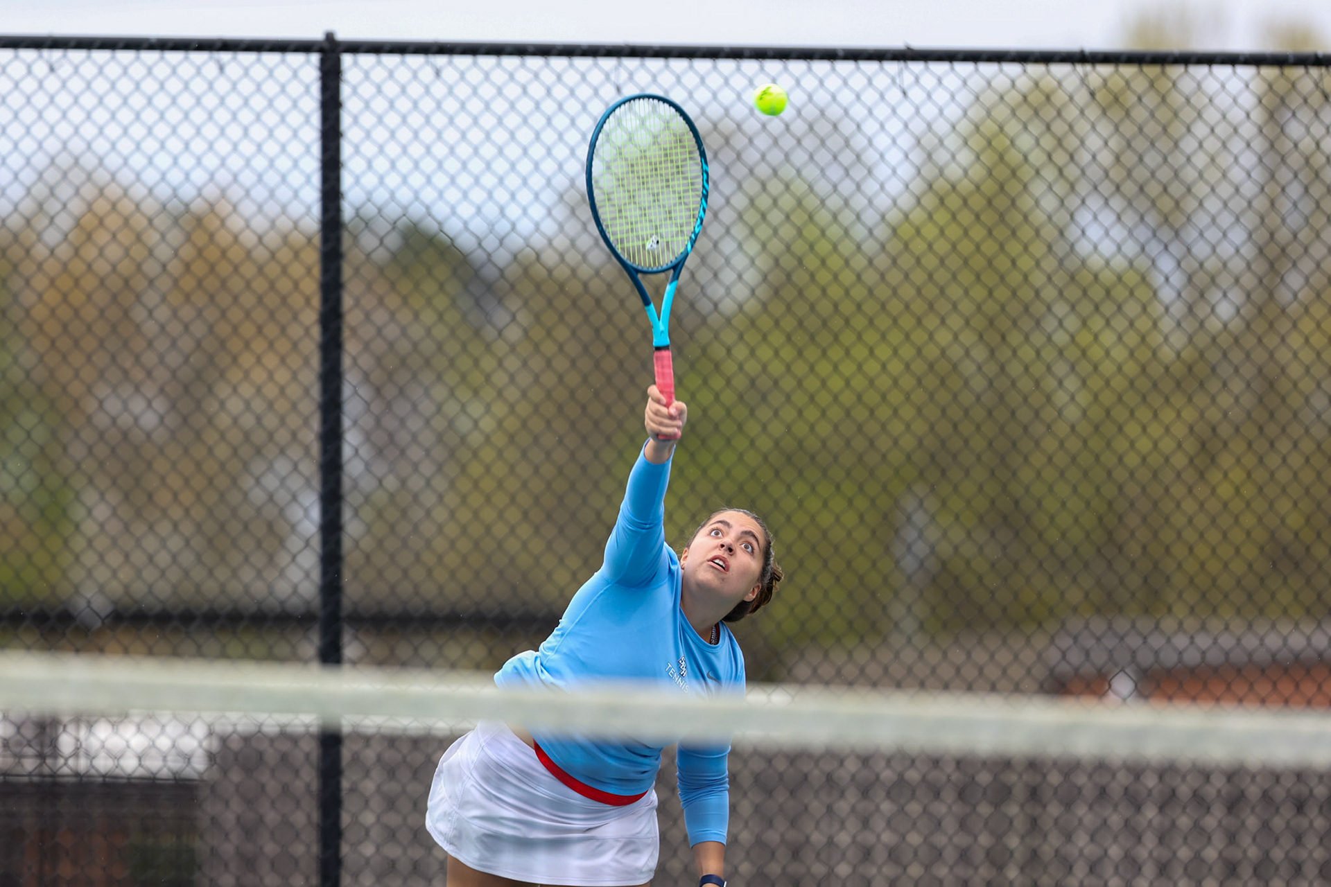 St. Benedict Tennis vs Brighton Cardinals on Wednesday April 6, 2022 at St. Benedict At Auburndale High School in Memphis, TN. (Ryan Beatty/SBA)