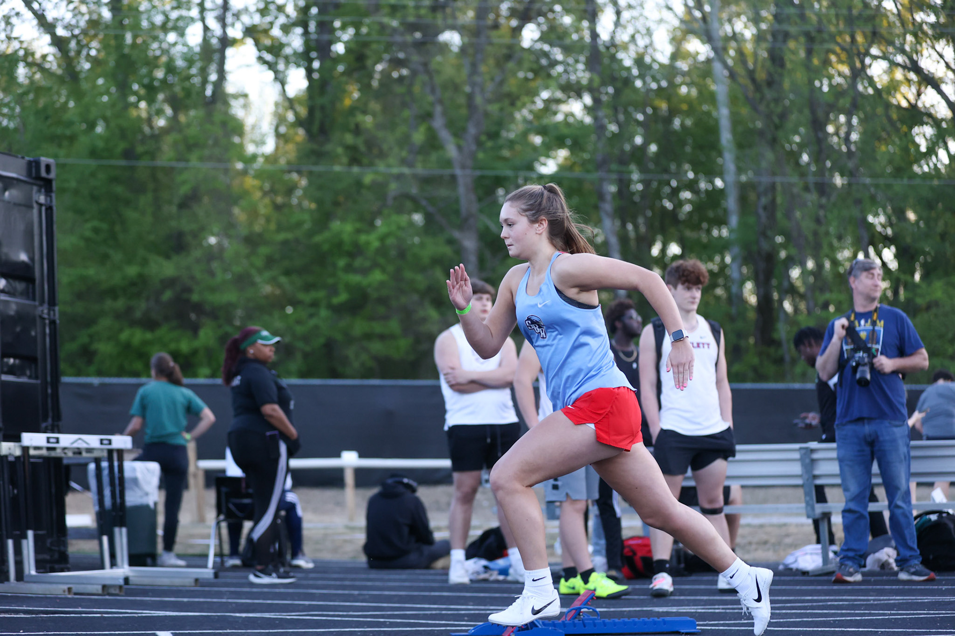 SBA Track at Houston Classic on Friday, April 14, 2023, at Houston High School in Memphis, TN. (Ryan Beatty Photo)