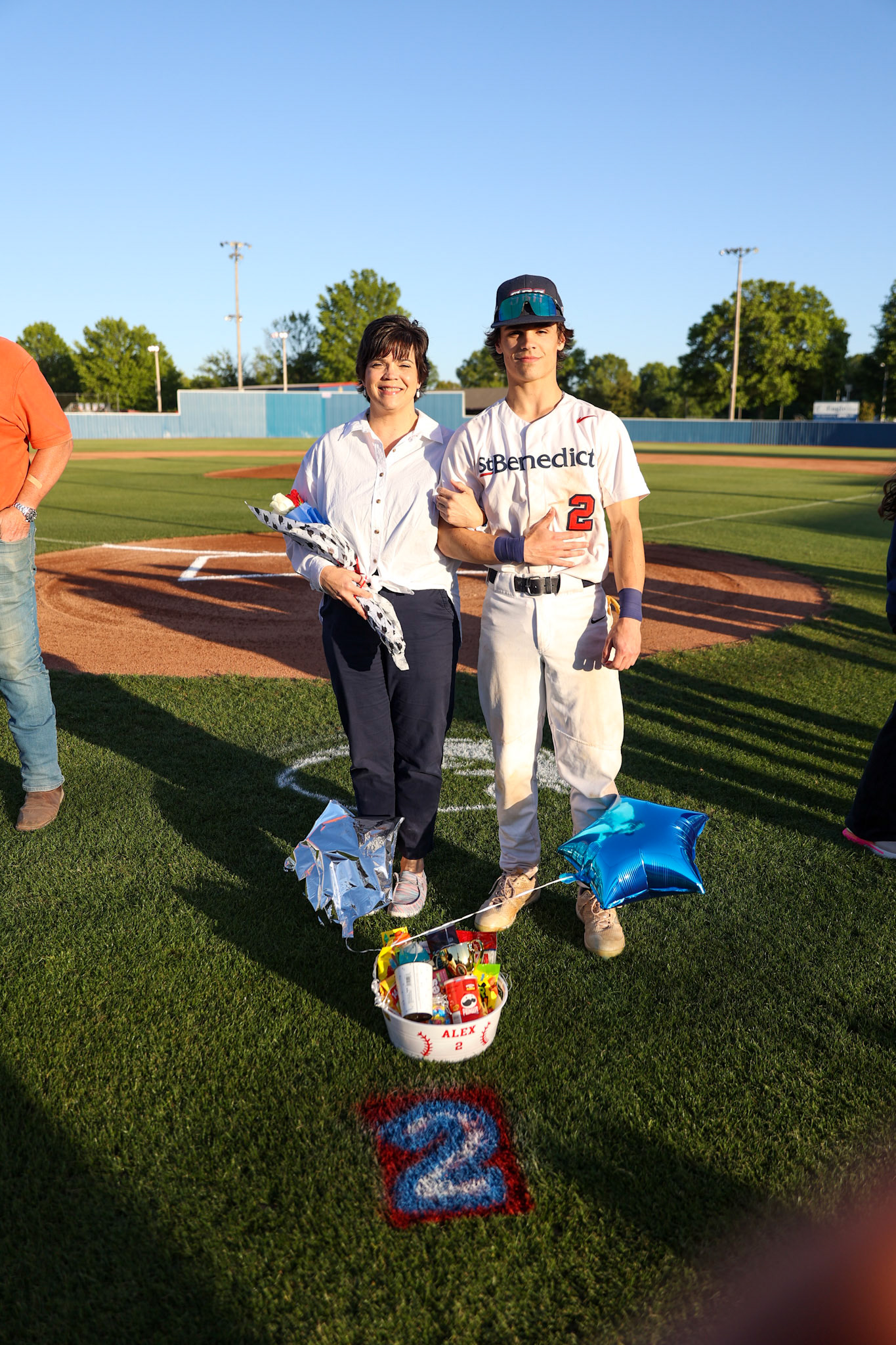 SBA Baseball Senior Night (Ryan Beatty Photo)
