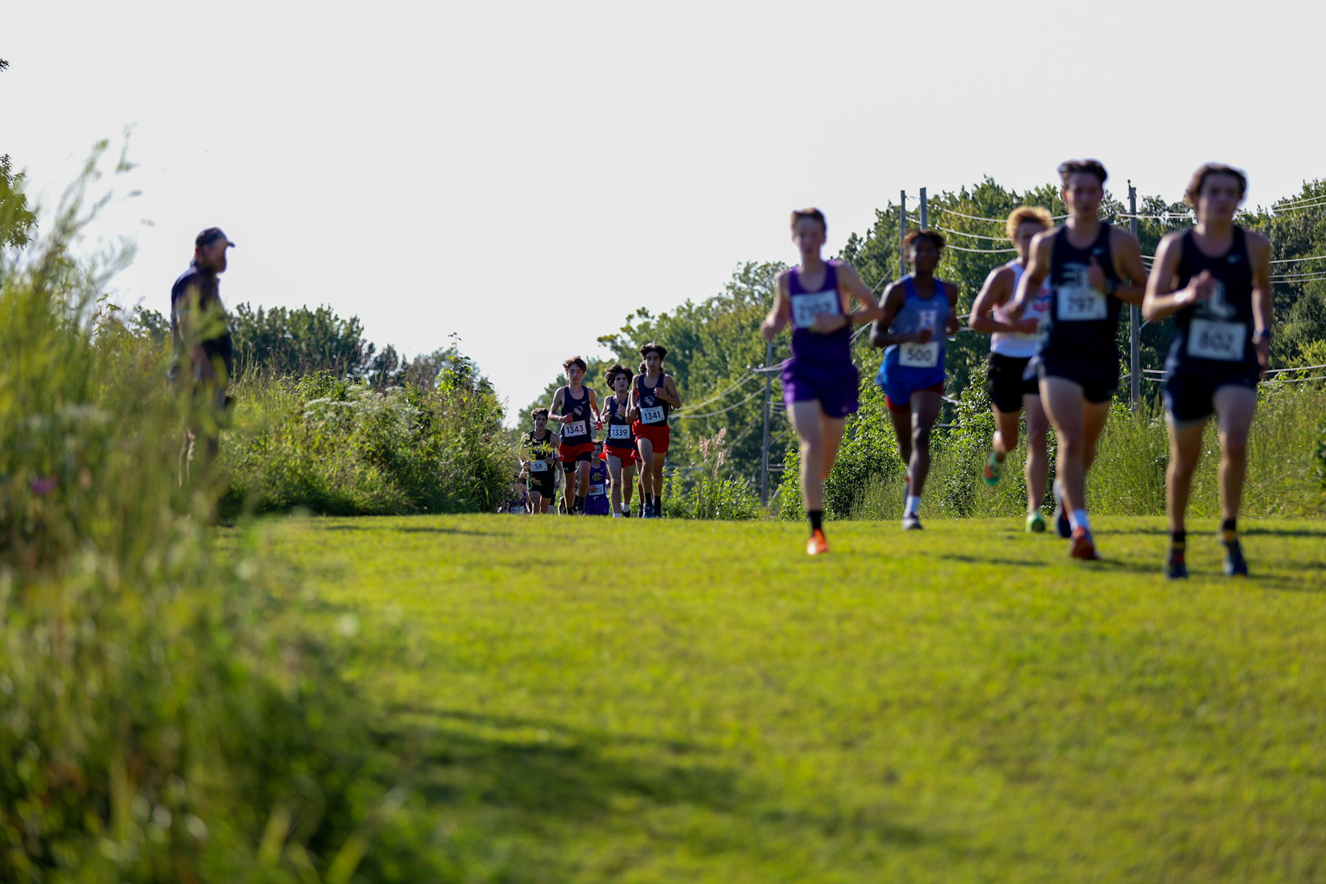 St. Benedict Cross Country MYA Meet 1 at Shelby Farms on Wednesday, September 14, 2022. (Ryan Beatty/SBA)