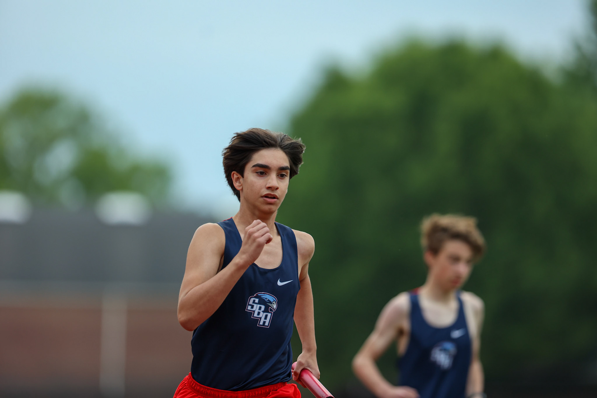 St. Benedict Track at Memphis University School in Memphis, TN on May 3, 2022. (Ryan Beatty/SBA)