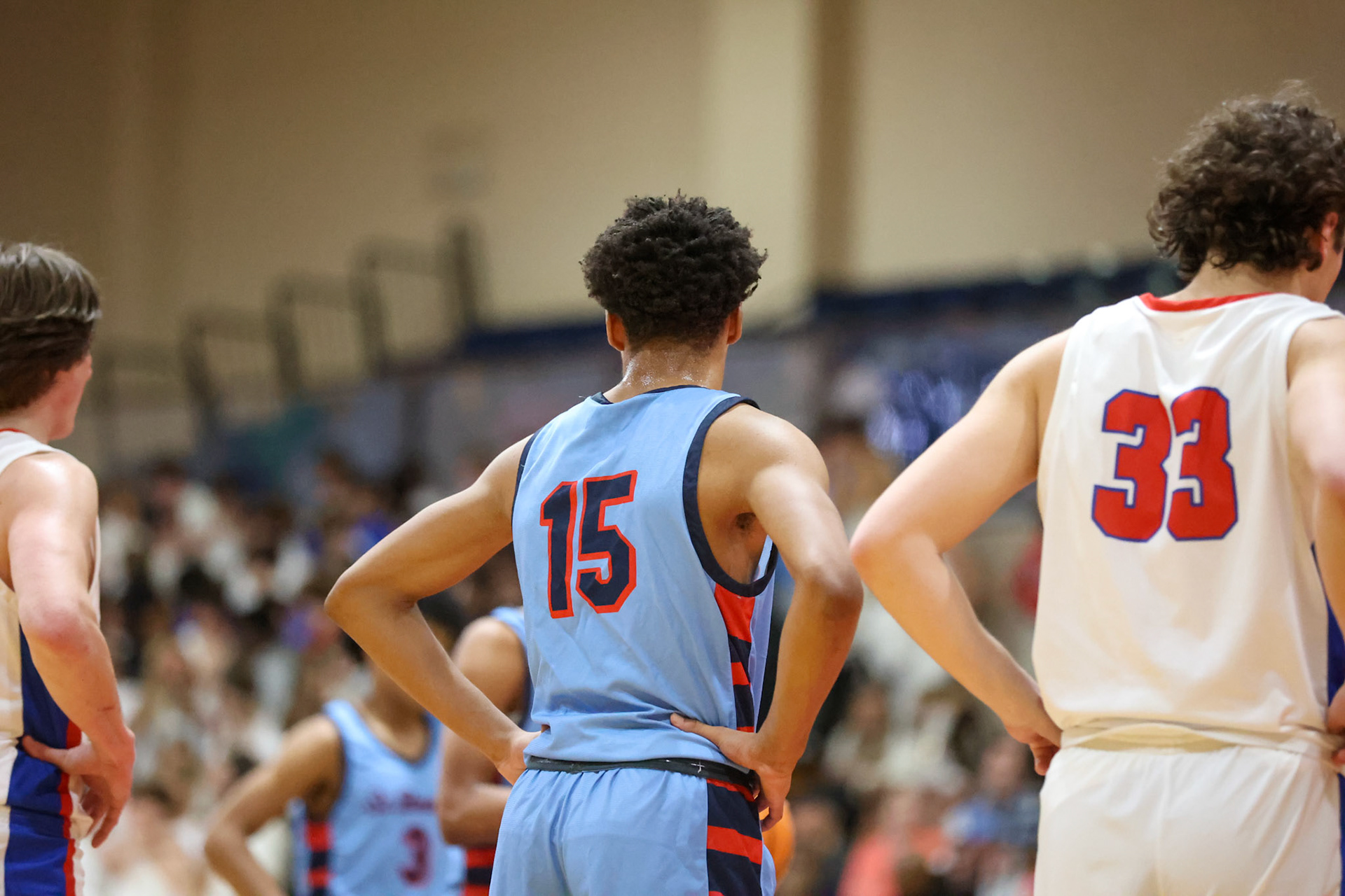 SBA Boys Basketball at MUS. (Ryan Beatty Photo)