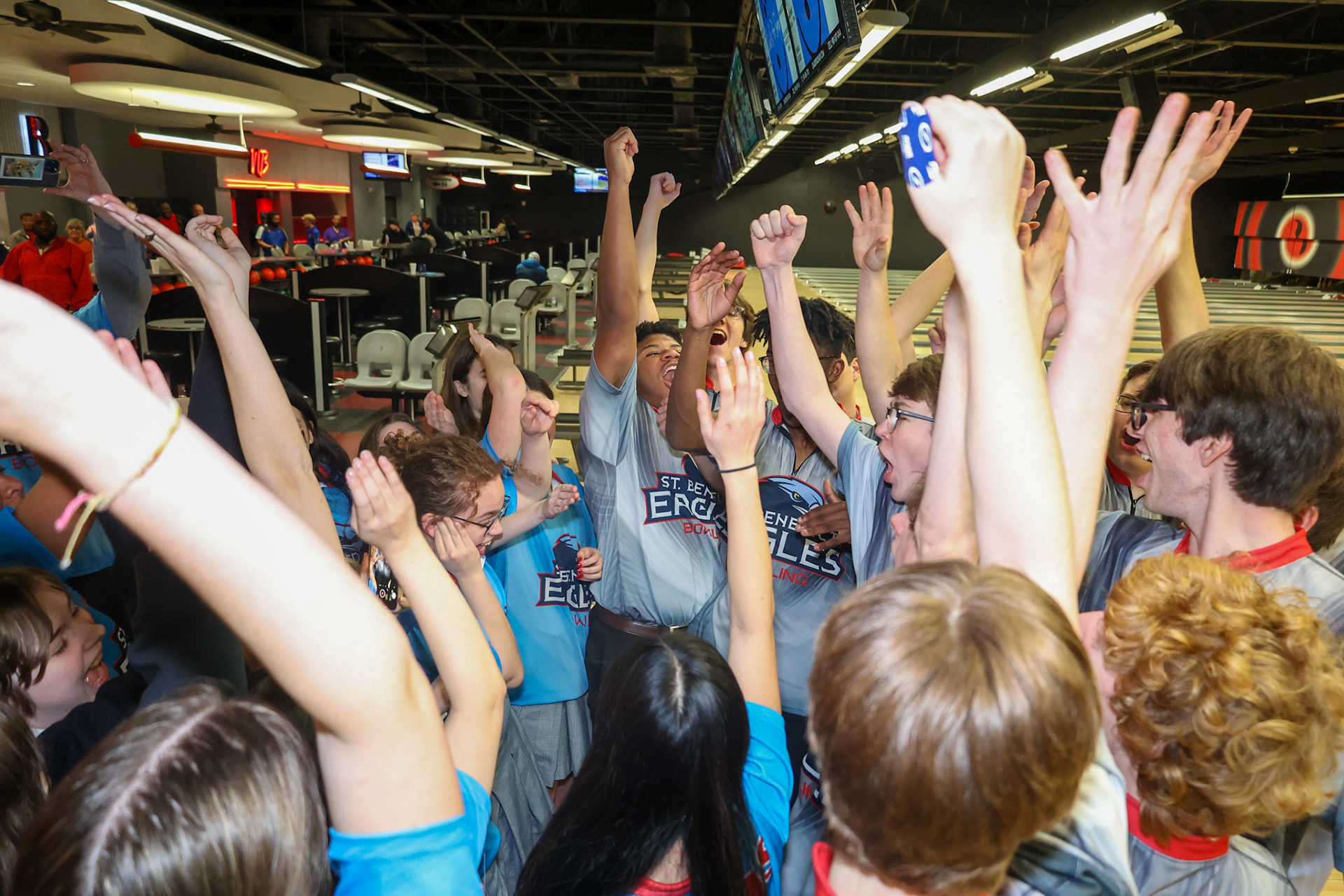 SBA Bowling vs Briarcrest. (Ryan Beatty/SBA)
