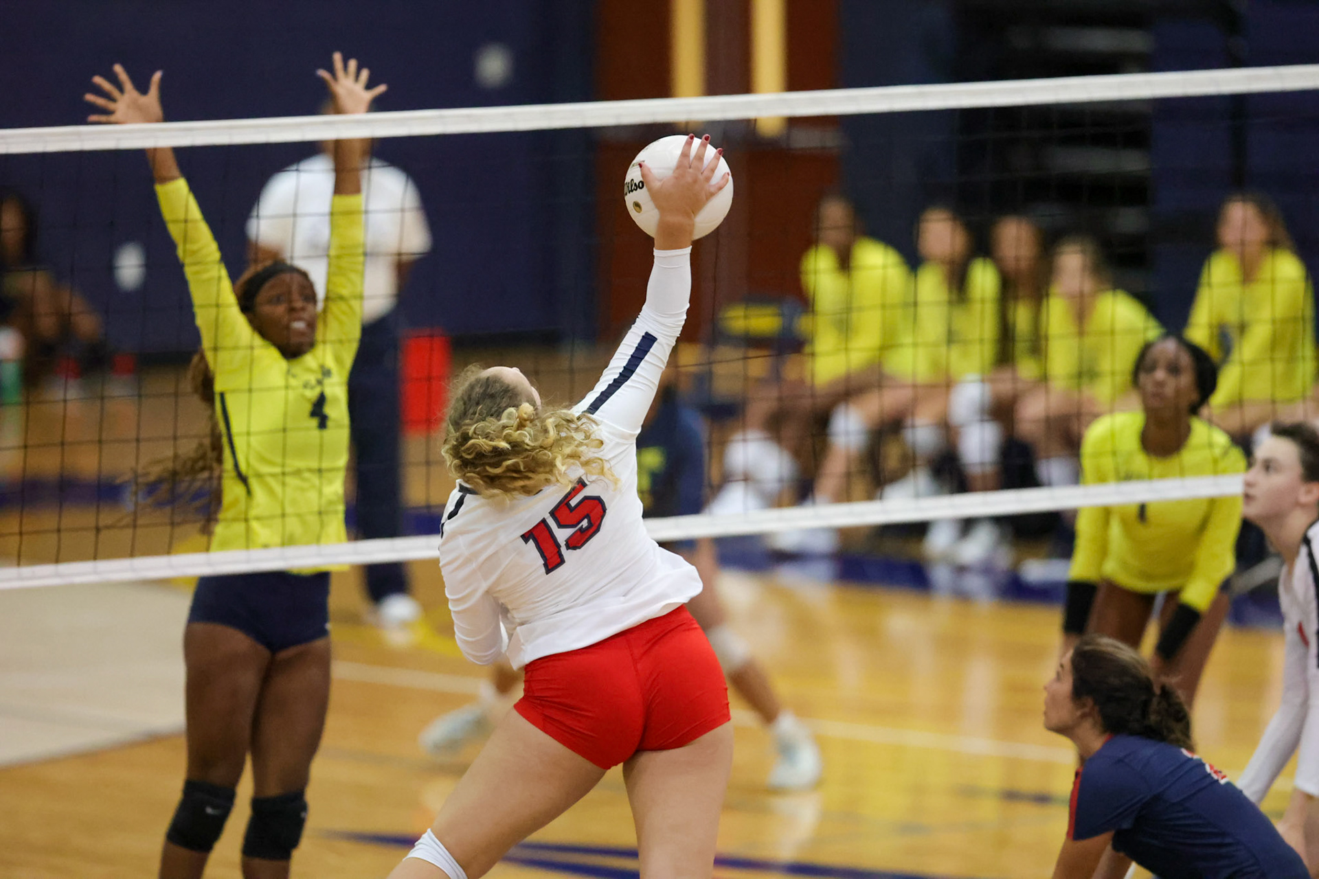 SBA Volleyball vs Lausanne on Wednesday, August 17, 2022. (Ryan Beatty/SBA)