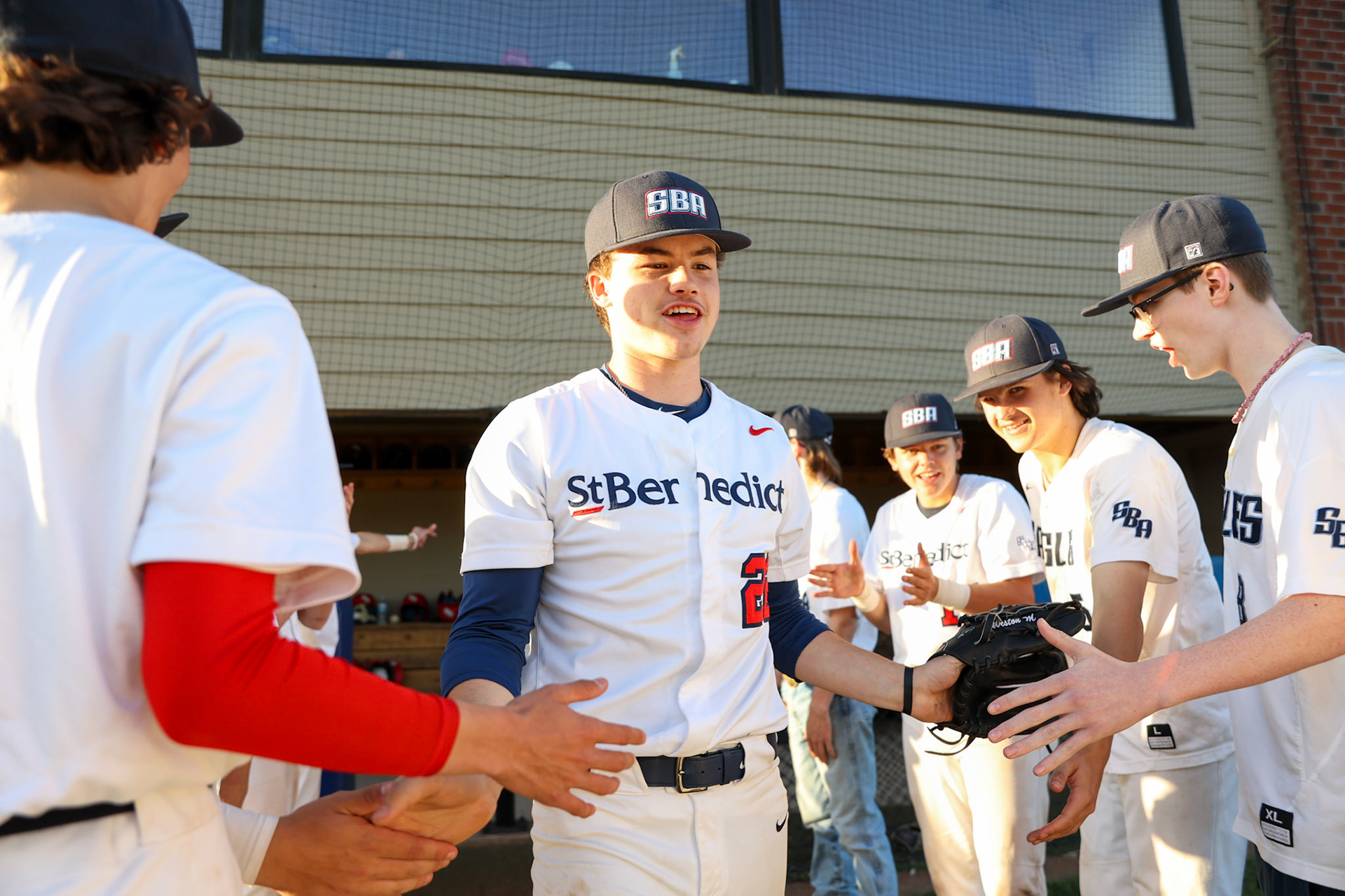 SBA Baseball Senior Night (Ryan Beatty Photo)