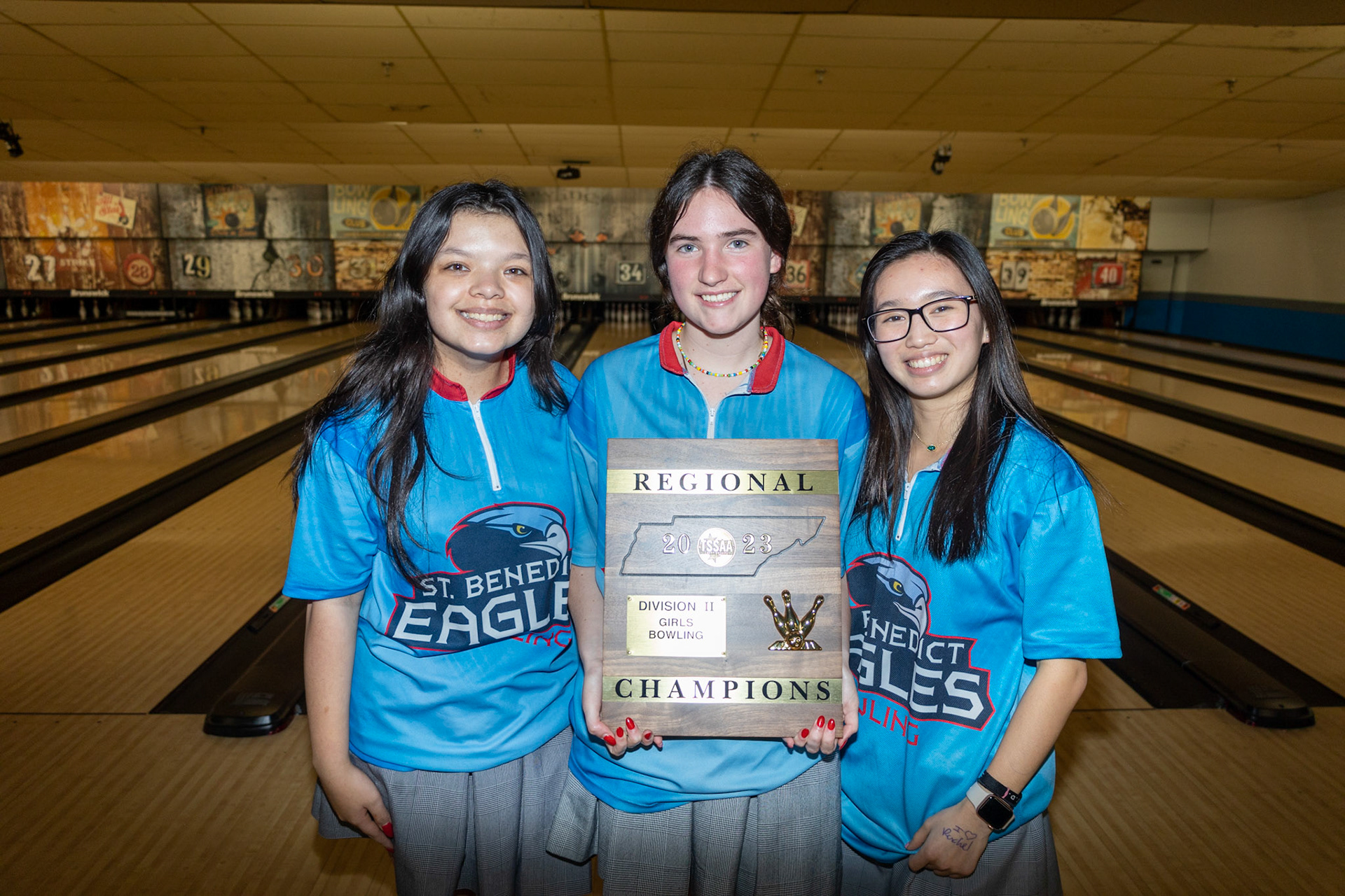 SBA Bowling vs Briarcrest. (Ryan Beatty/SBA)