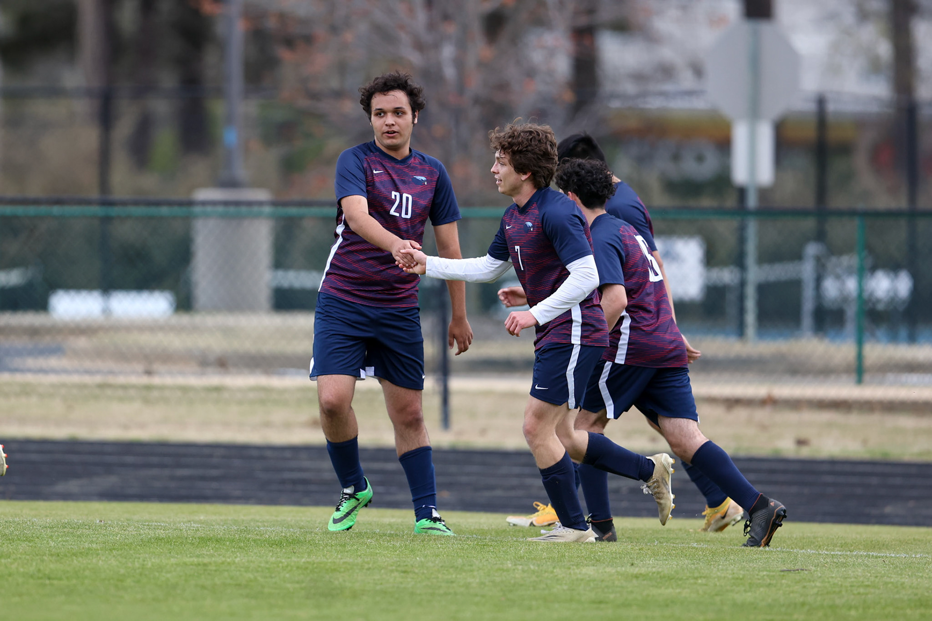 St. Benedict Soccer vs Millington on April 7, 2022 at St. Benedict At Auburndale High School in Memphis, TN. (Ryan Beatty/SBA)