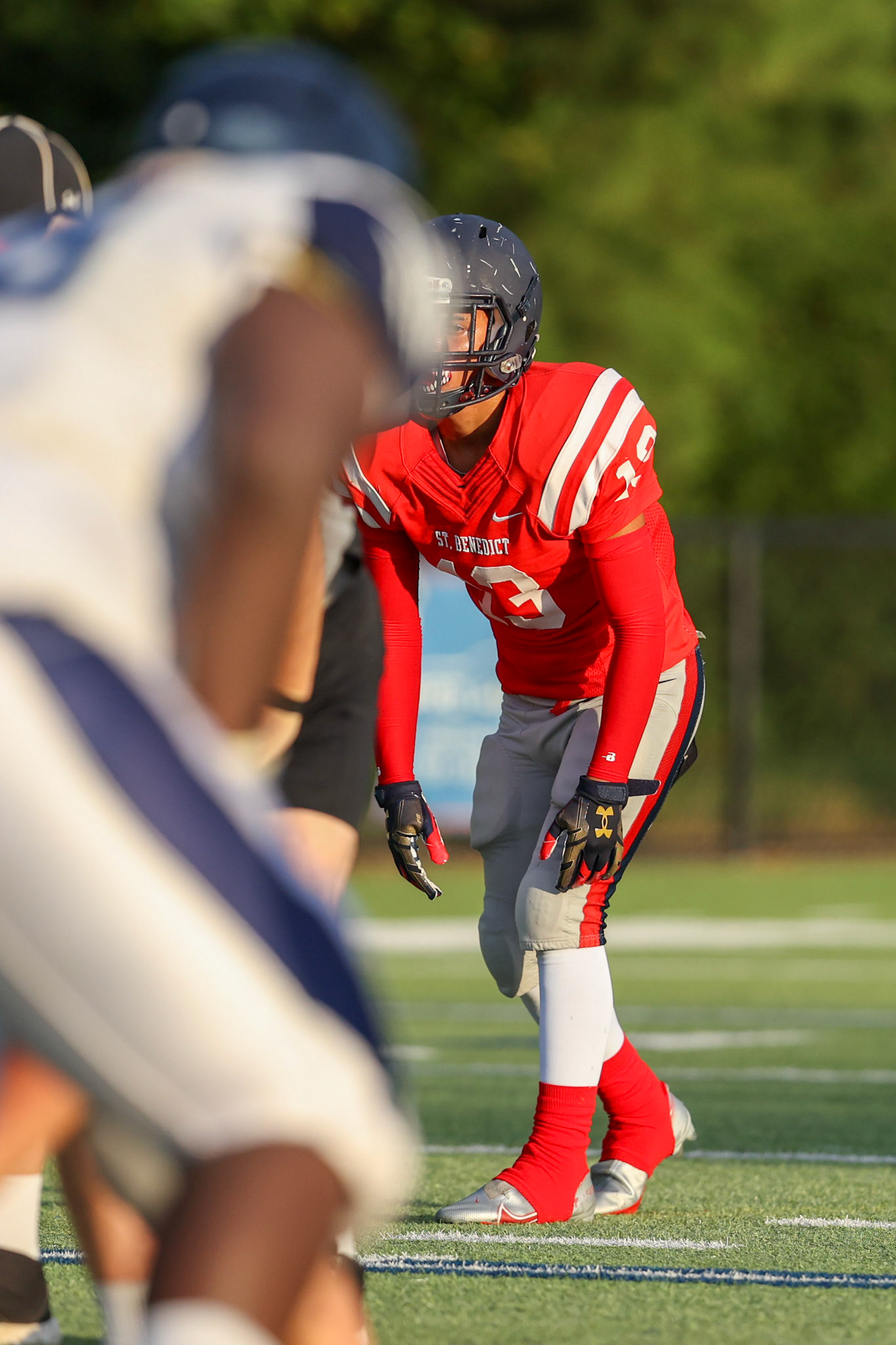SBA Football Scrimmage on Friday, August 5, 2022 at St. Benedict at Auburndale in Memphis, TN. (Ryan Beatty/SBA)