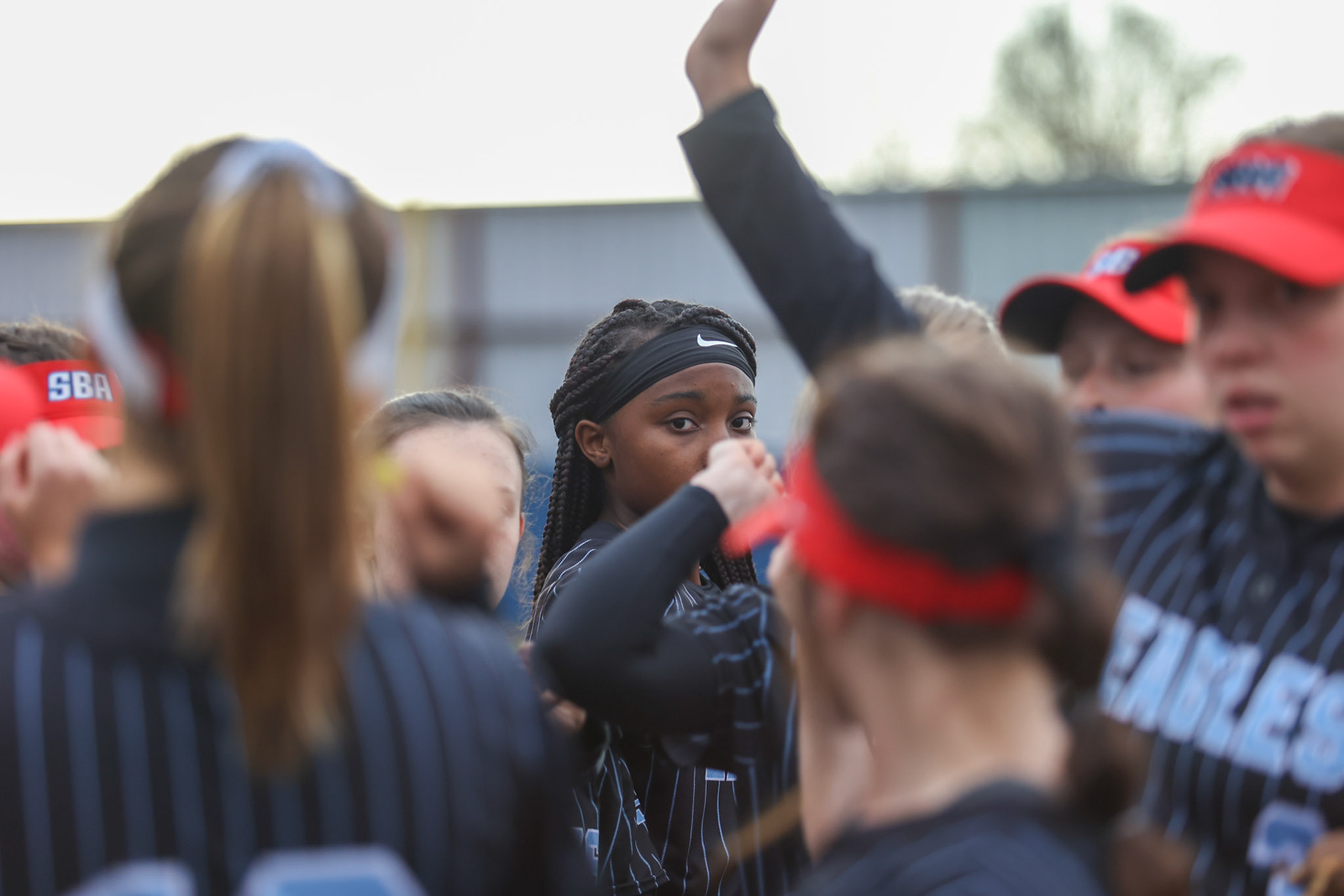 St. Benedict Softball vs St. Agnes Academy on Wednesday April 6, 2022 at St. Benedict At Auburndale High School in Memphis, TN. (Ryan Beatty/SBA)