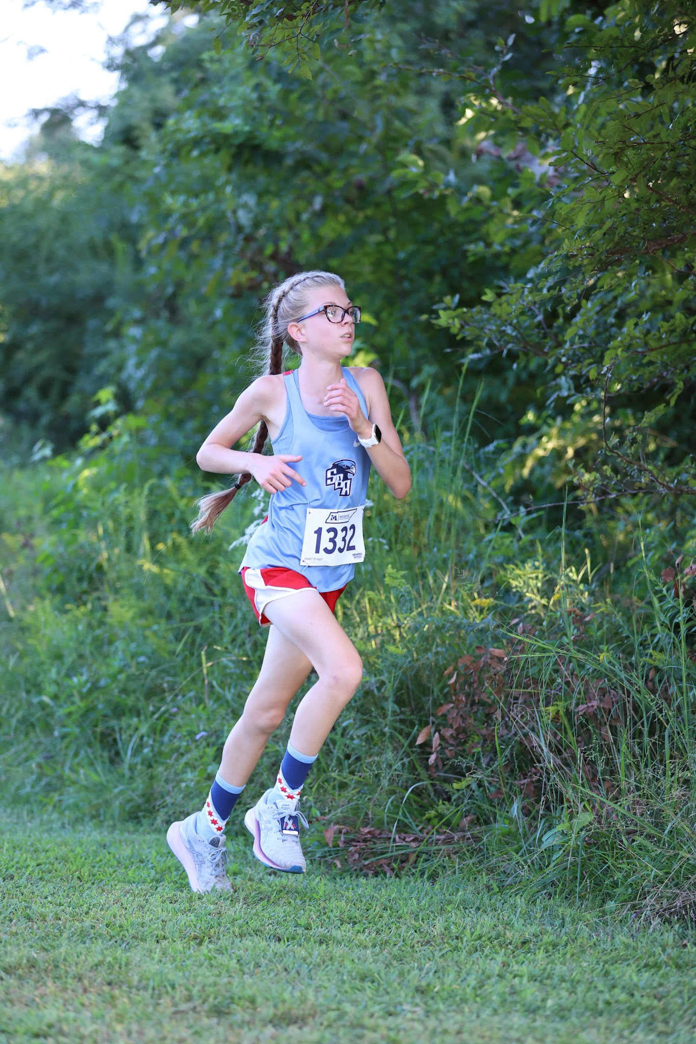 St. Benedict Cross Country MYA Meet 1 at Shelby Farms on Wednesday, September 14, 2022. (Ryan Beatty/SBA)