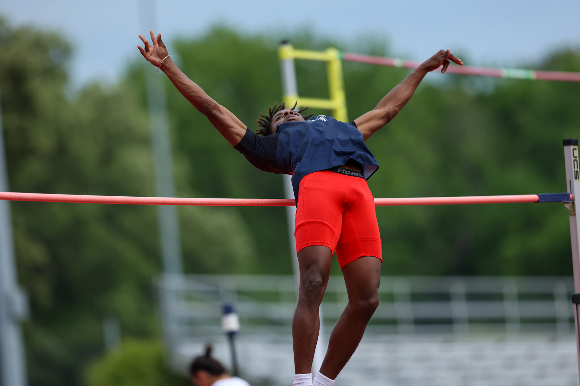 St. Benedict Track at Memphis University School in Memphis, TN on May 3, 2022. (Ryan Beatty/SBA)