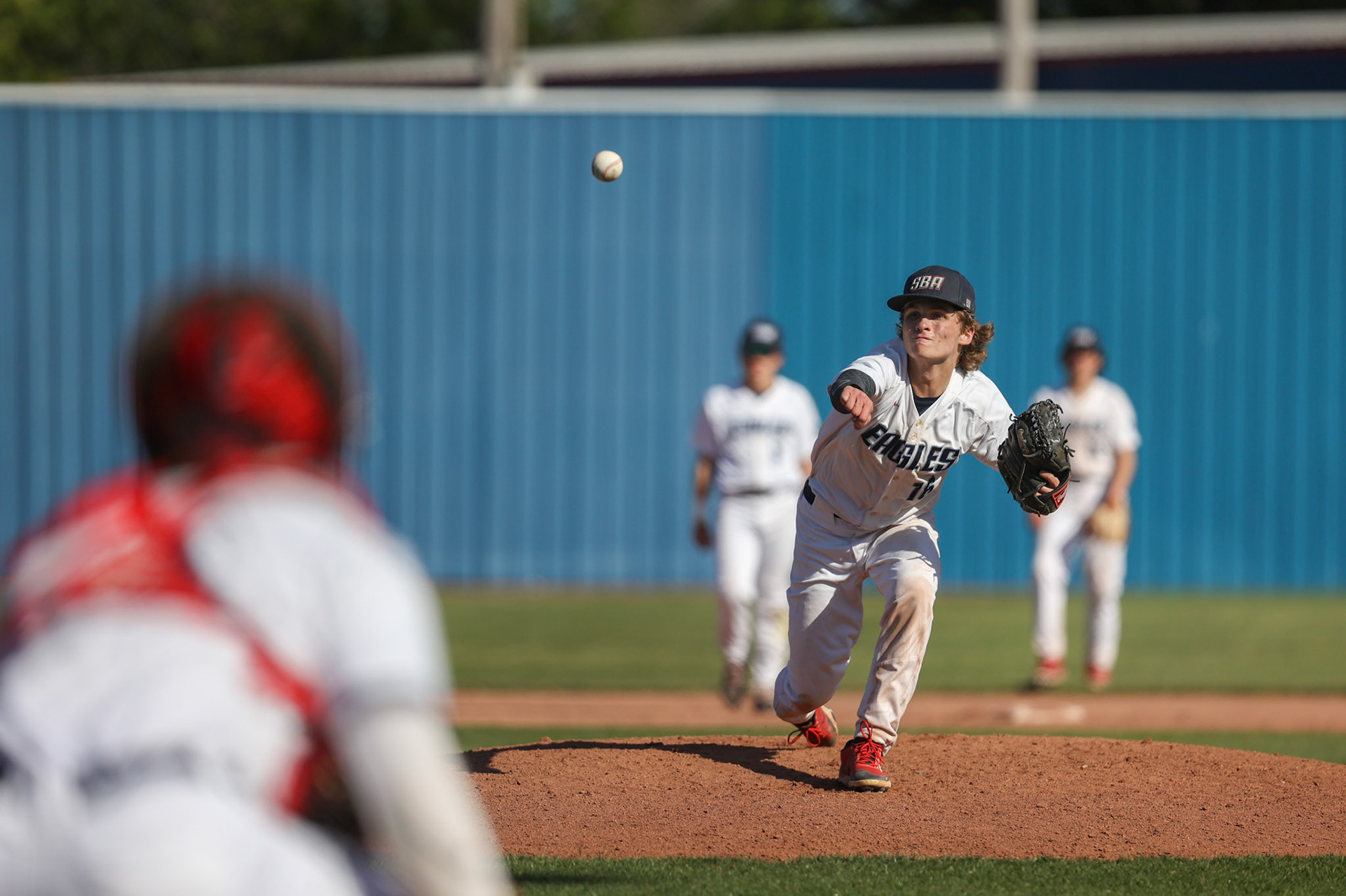 SBA Baseball vs Millington (Ryan Beatty Photo)