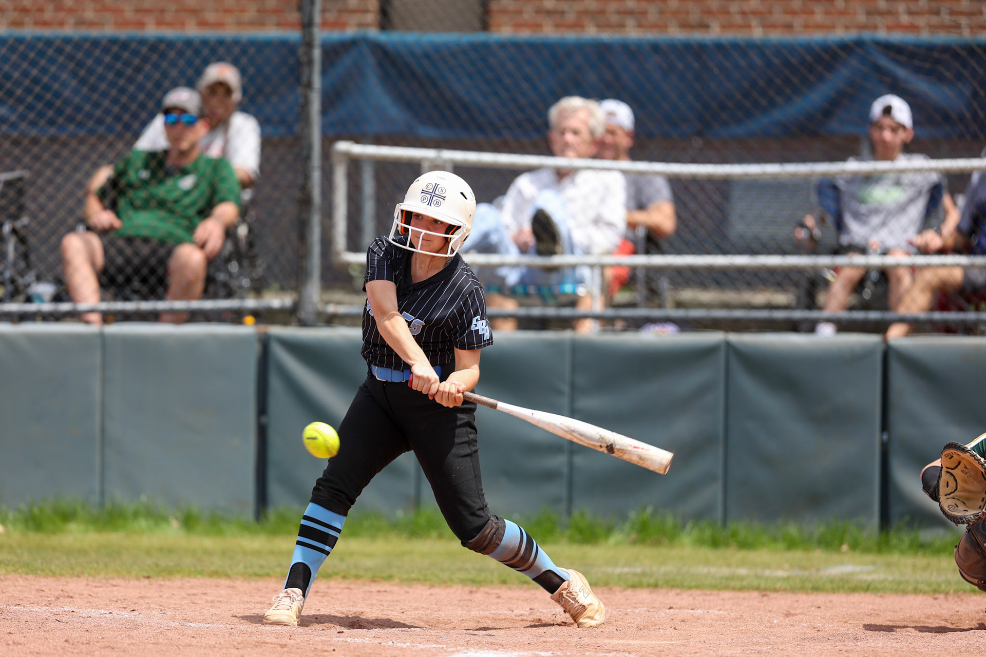 St. Benedict Softball vs Briarcrest at St. Benedict at Auburndale High School on April 23, 2022.  (Ryan Beatty/SBA)