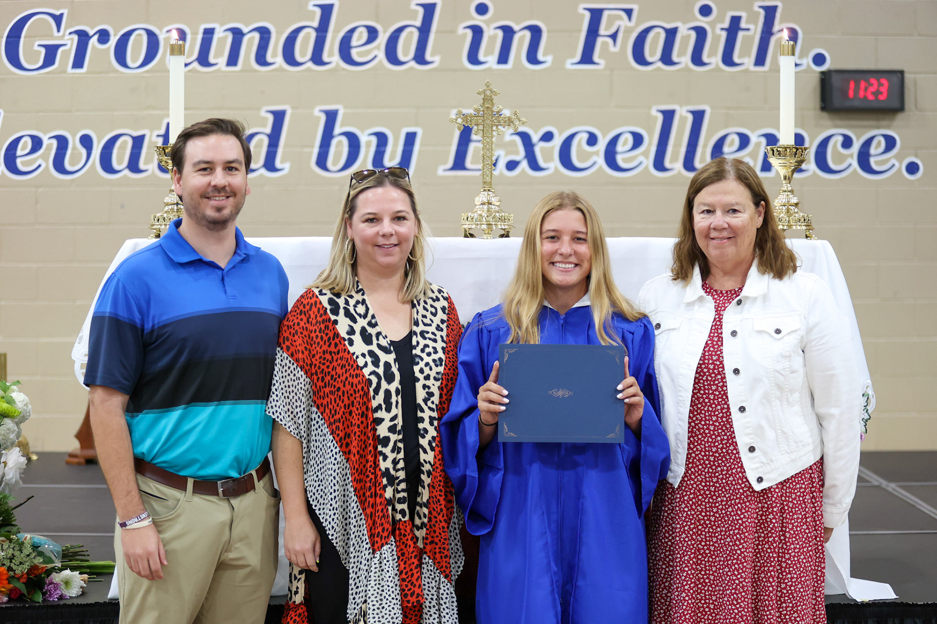 May Crowning at St. Benedict at Auburndale High School in Memphis, TN on May 3, 2022. (Ryan Beatty/SBA)