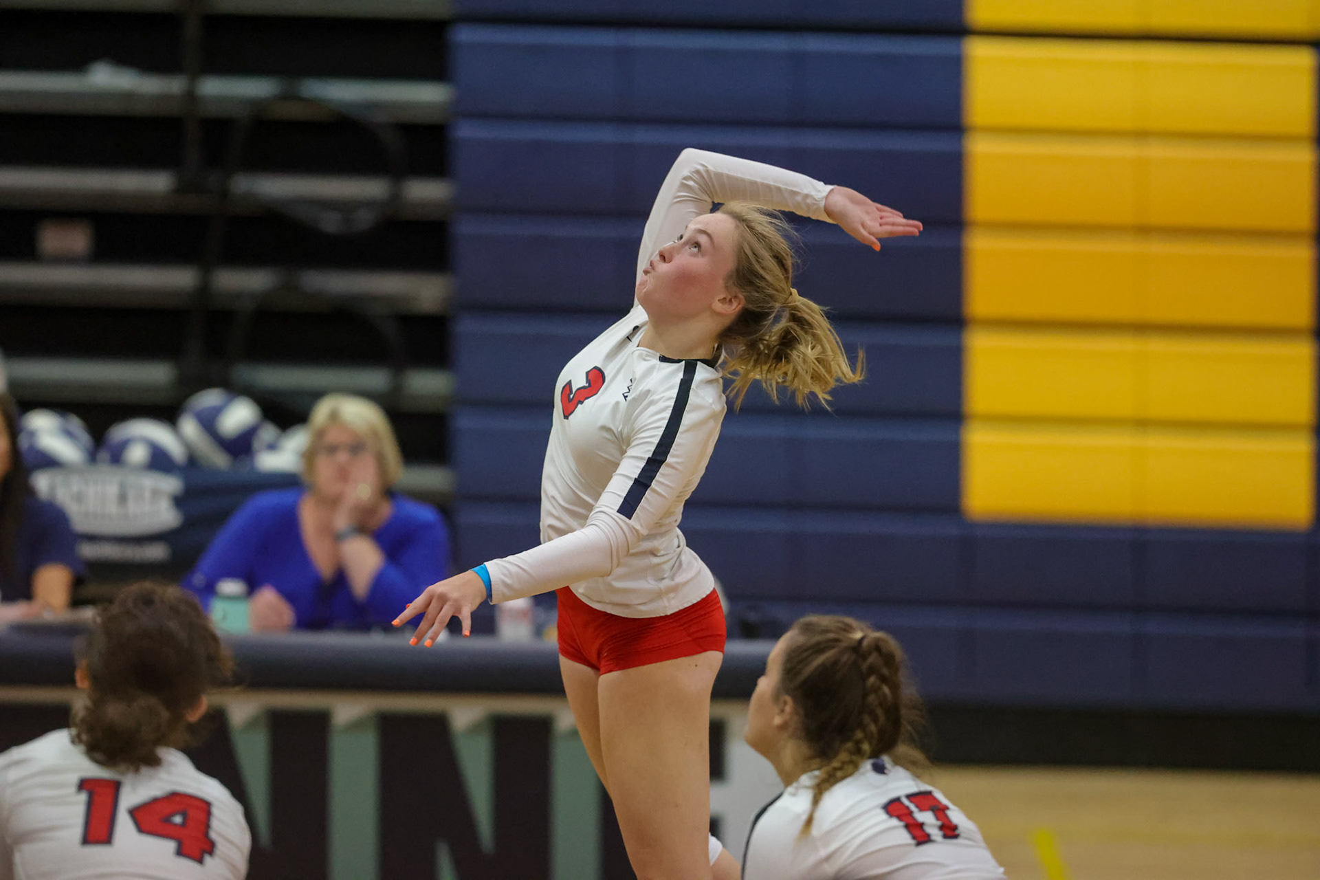 SBA Volleyball vs Lausanne on Wednesday, August 17, 2022. (Ryan Beatty/SBA)