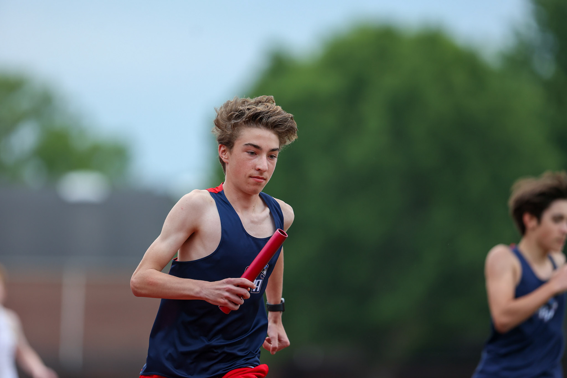 St. Benedict Track at Memphis University School in Memphis, TN on May 3, 2022. (Ryan Beatty/SBA)