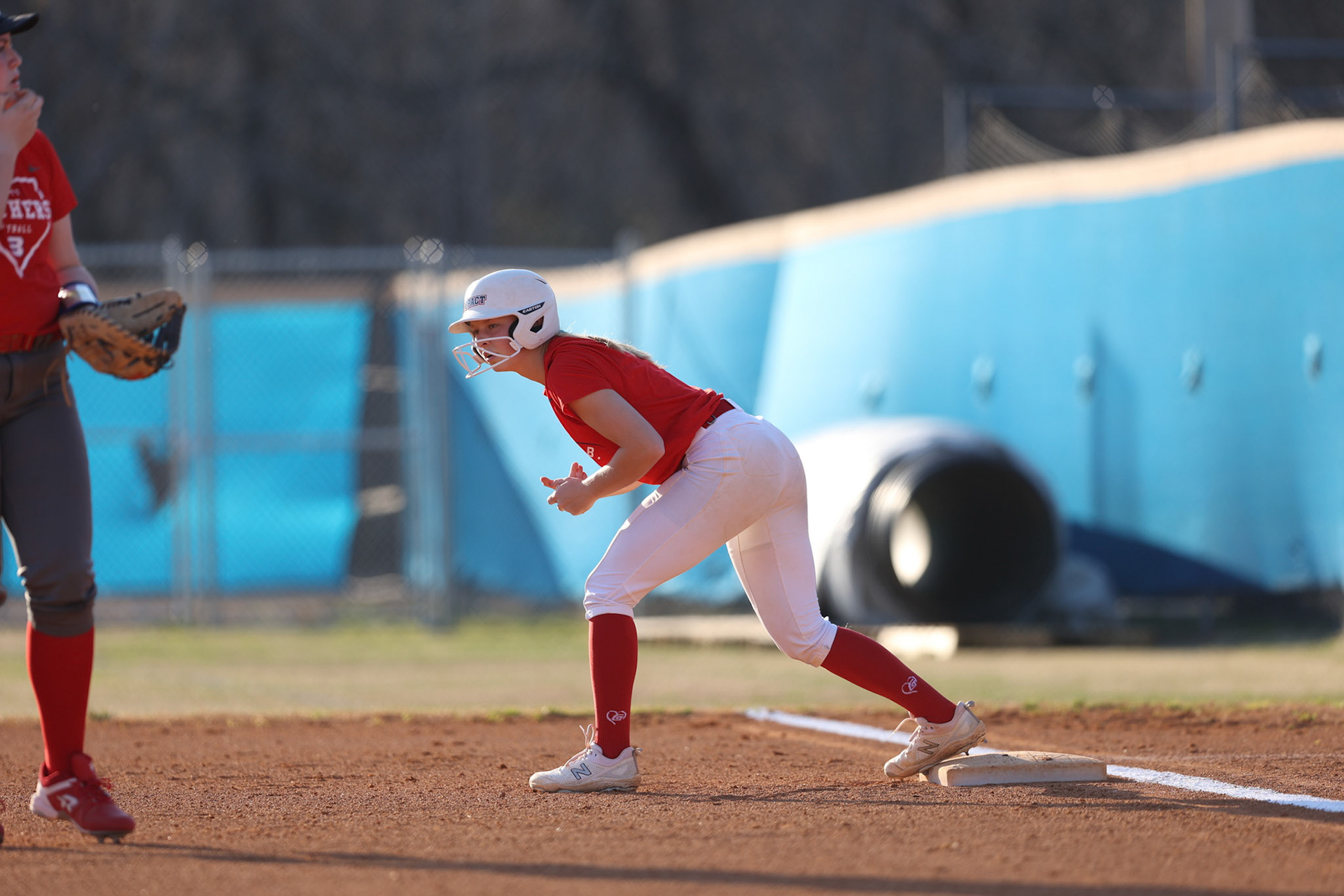 St. Benedict Softball vs Bartlett High School on March 3, 2022 at W.J. Freeman Park in Memphis, TN (Ryan Beatty/SBA)