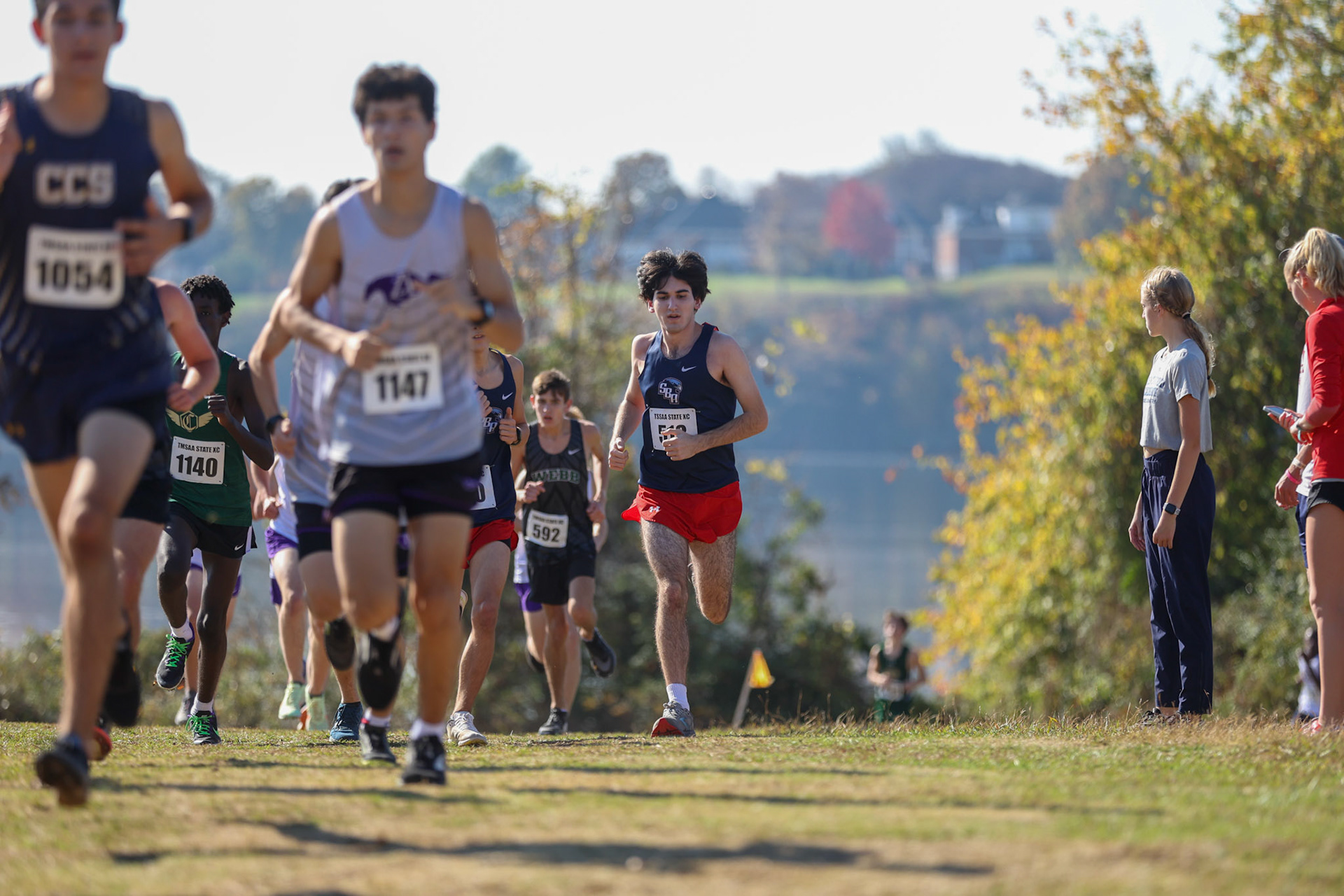 TSSAA Cross Country State Race on Nov. 3rd, 2022 in Hendersonville, TN. (Ryan Beatty/SBA)