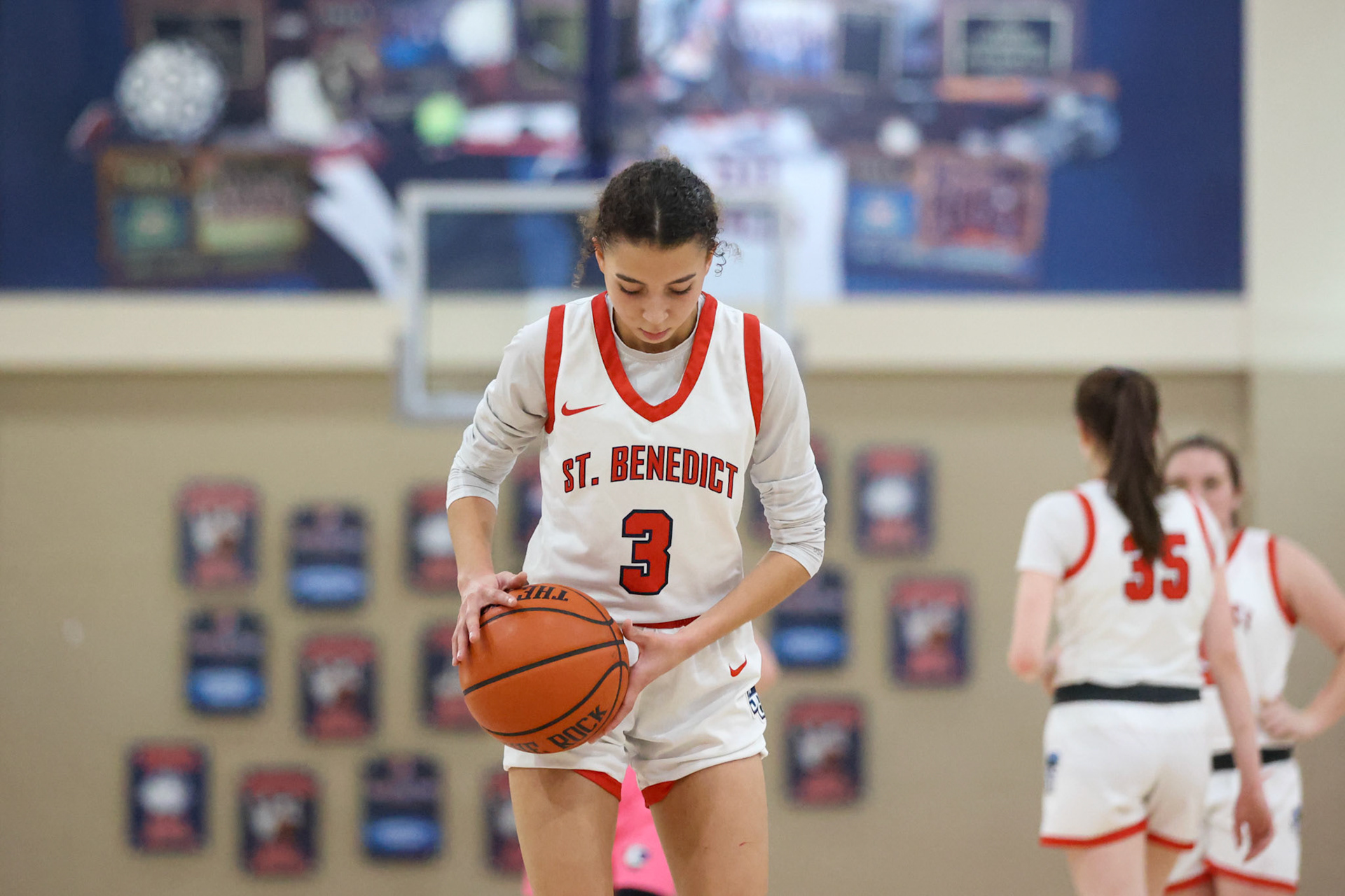SBA Girls Basketball vs MHEA. (Ryan Beatty Photo)