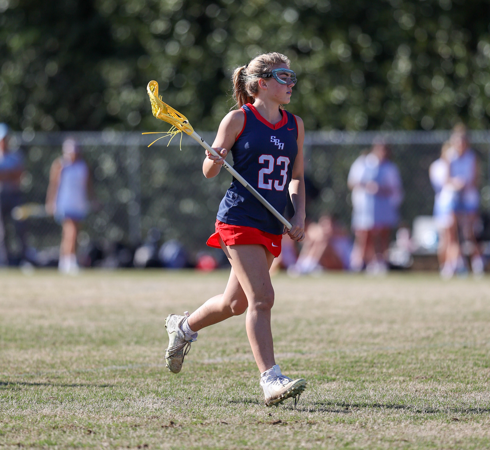 St. Benedict Girls Lacrosse vs St. Agnes on April 5, 2022 at St. Agnes Academy in Memphis, TN. (Ryan Beatty/SBA)