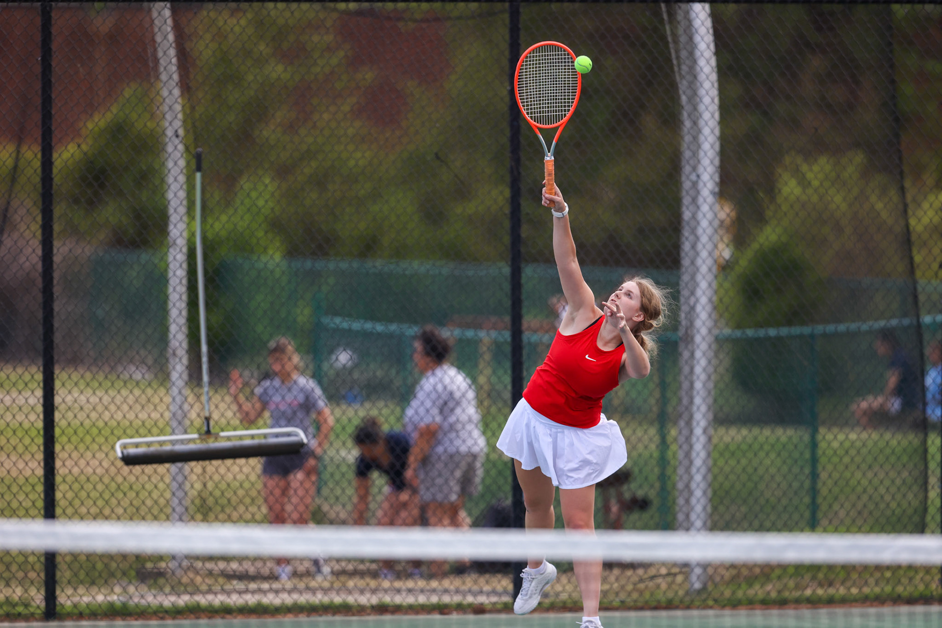 SBA Tennis vs Houston on Thursday, April 13, 2023. (Ryan Beatty Photo)