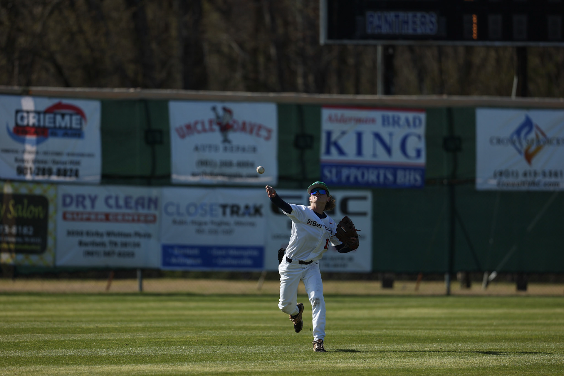 SBA Baseball vs Arab (AL) at Bartlett HS. (Ryan Beatty Photo)