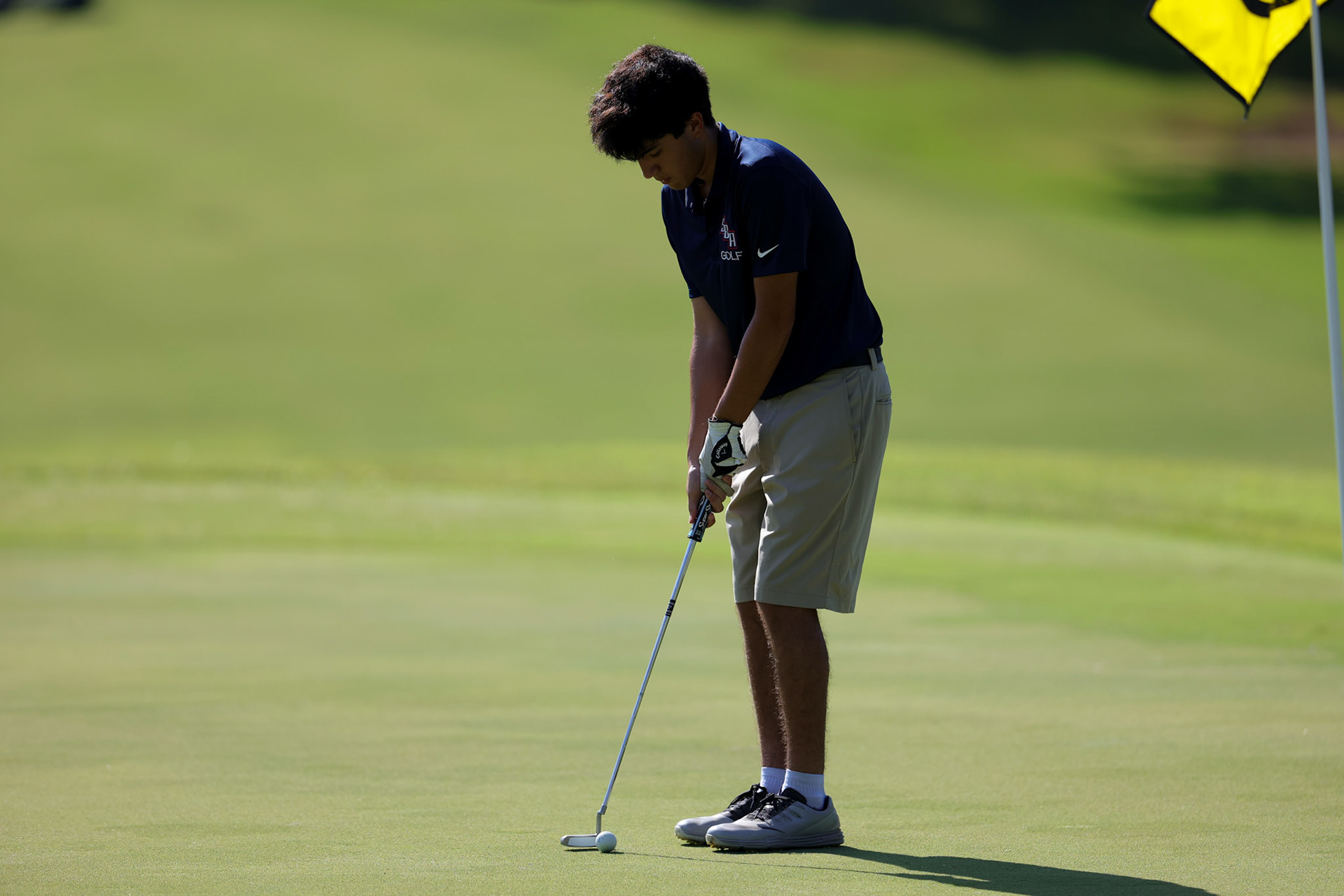 St. Benedict Boys Golf at Colonial on August 30, 2022. (Ryan Beatty/SBA)