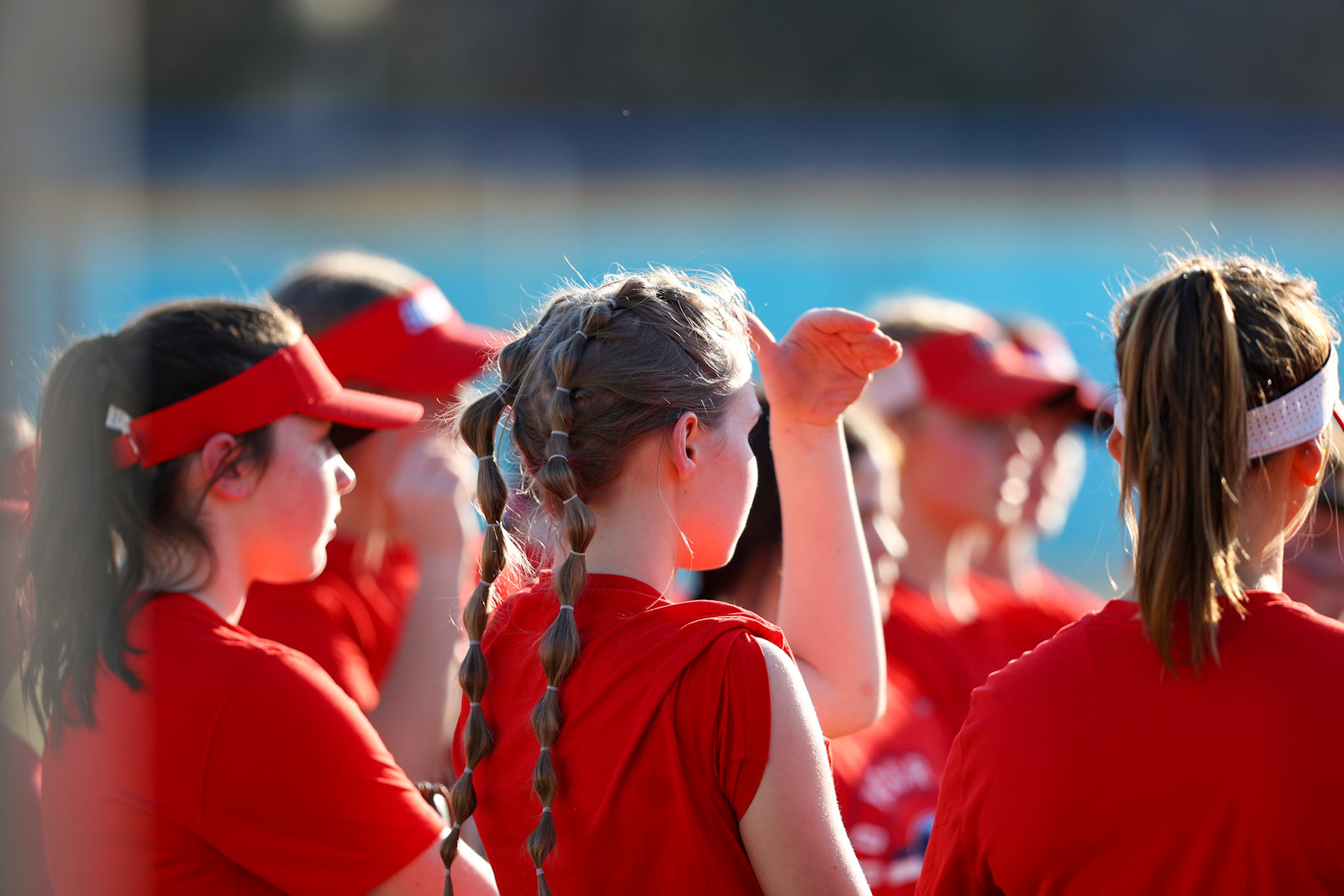 St. Benedict Softball vs Bartlett High School on March 3, 2022 at W.J. Freeman Park in Memphis, TN (Ryan Beatty/SBA)