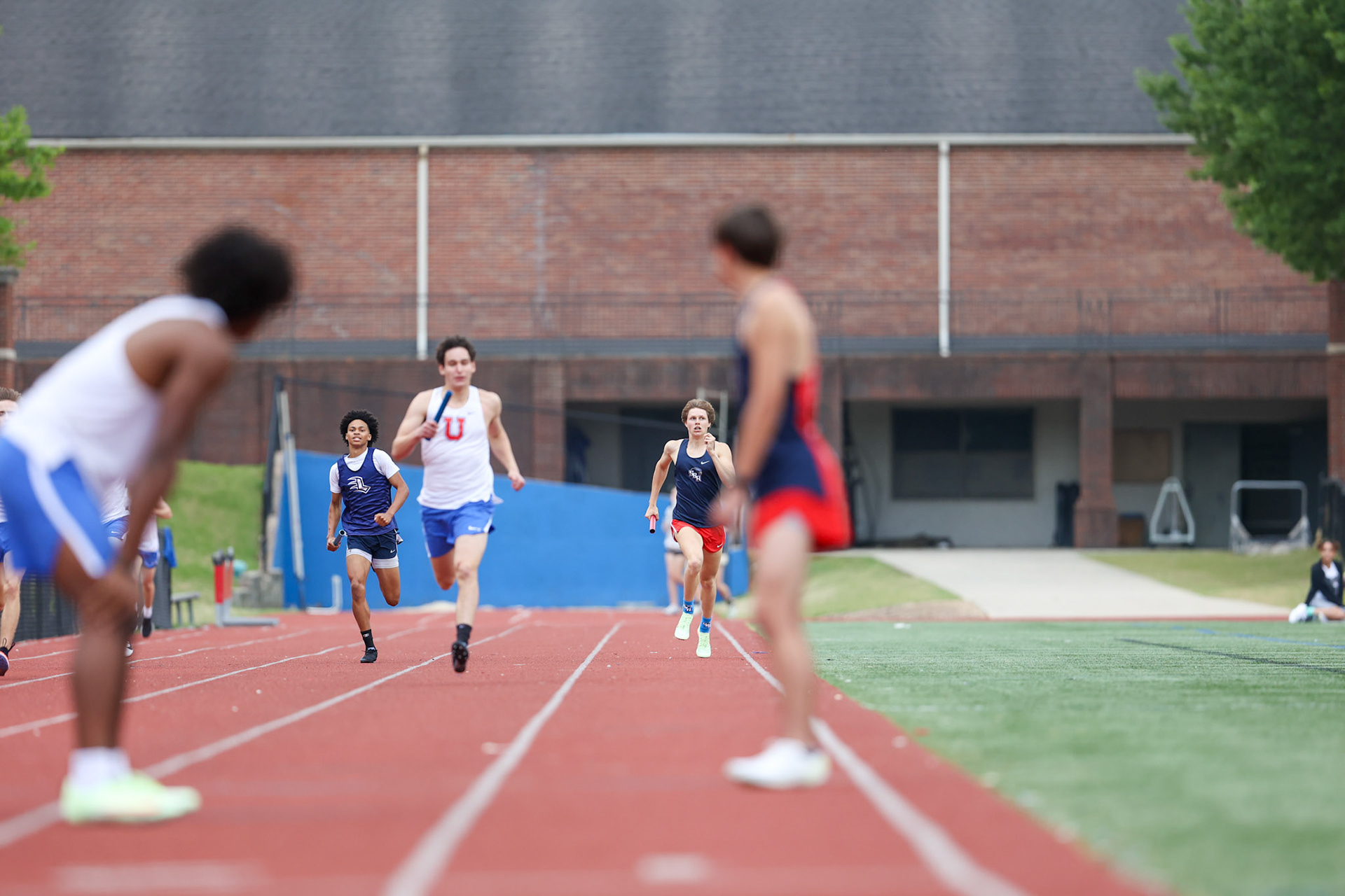 St. Benedict Track at Memphis University School in Memphis, TN on May 3, 2022. (Ryan Beatty/SBA)