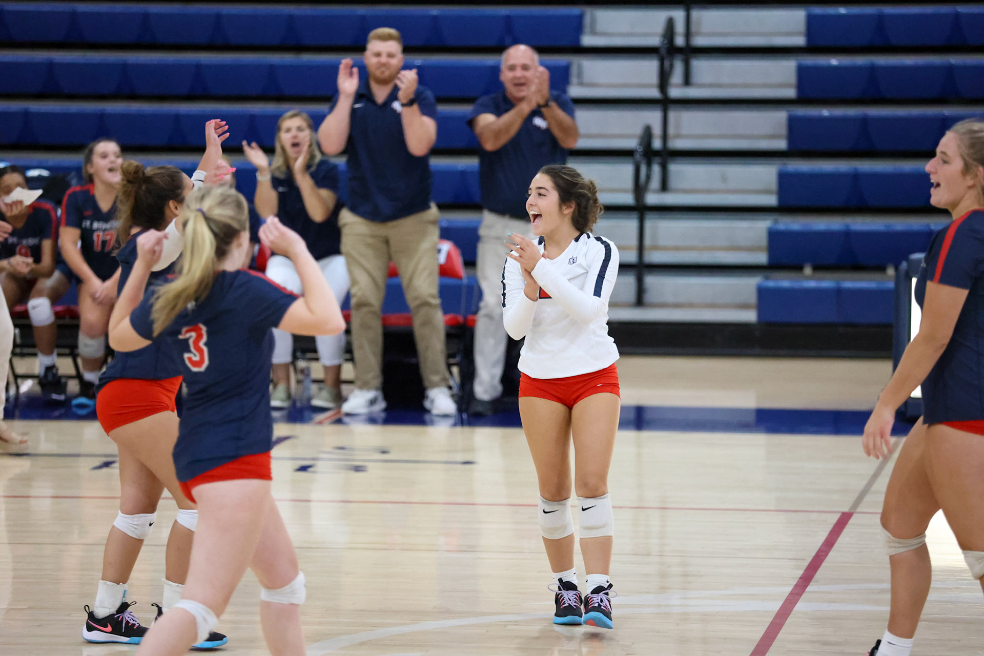 St. Benedict Volleyball vs West Memphis at St. Benedict on Monday, September 12, 2022. (Ryan Beatty/SBA)