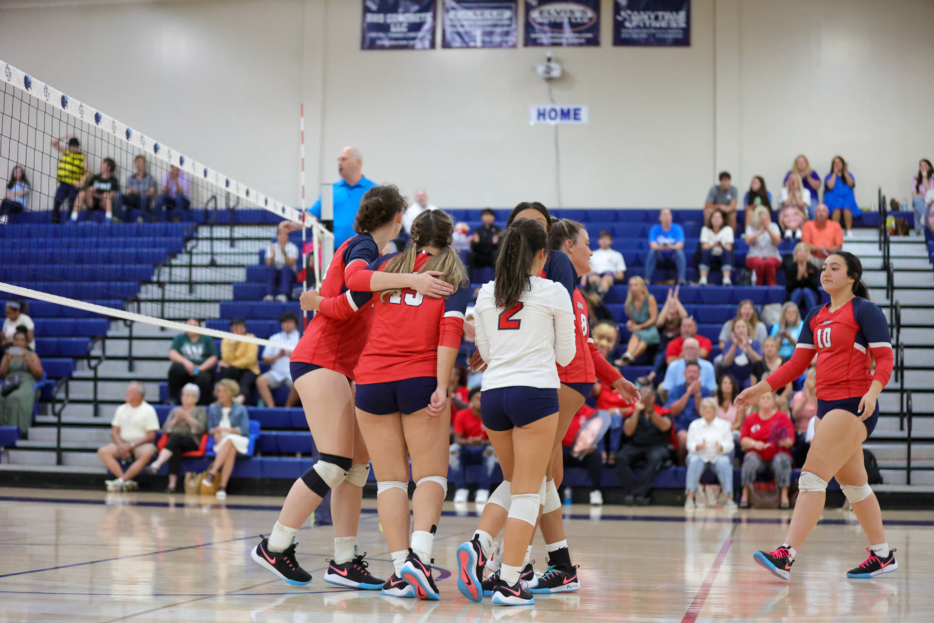 St. Benedict Volleyball vs White Station at St. Benedict at Auburndale in Memphis, TN on Thursday, September 22, 2022. (Ryan Beatty/SBA)