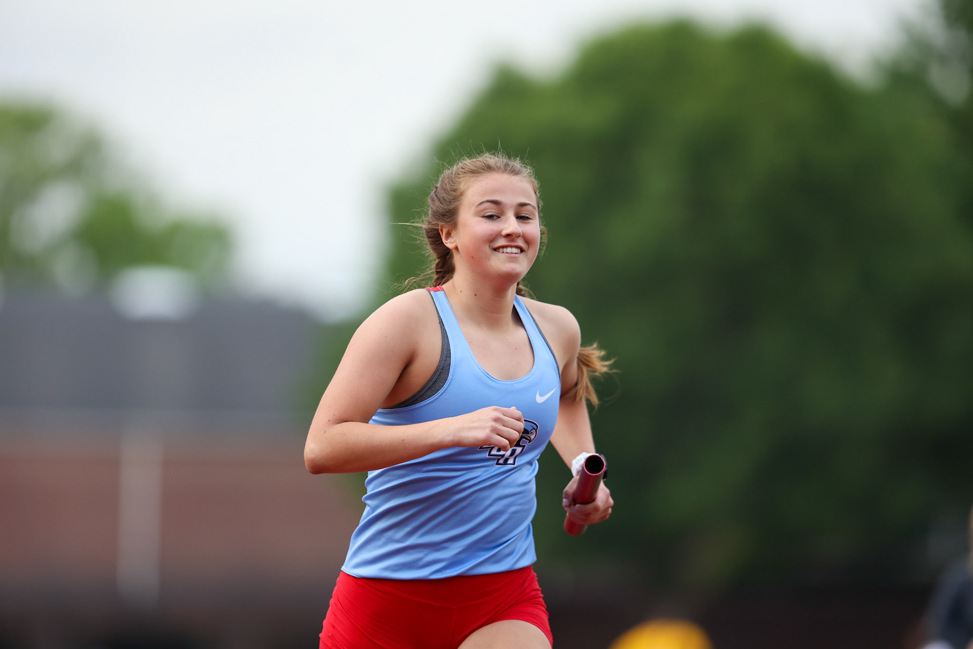 St. Benedict Track at Memphis University School in Memphis, TN on May 3, 2022. (Ryan Beatty/SBA)
