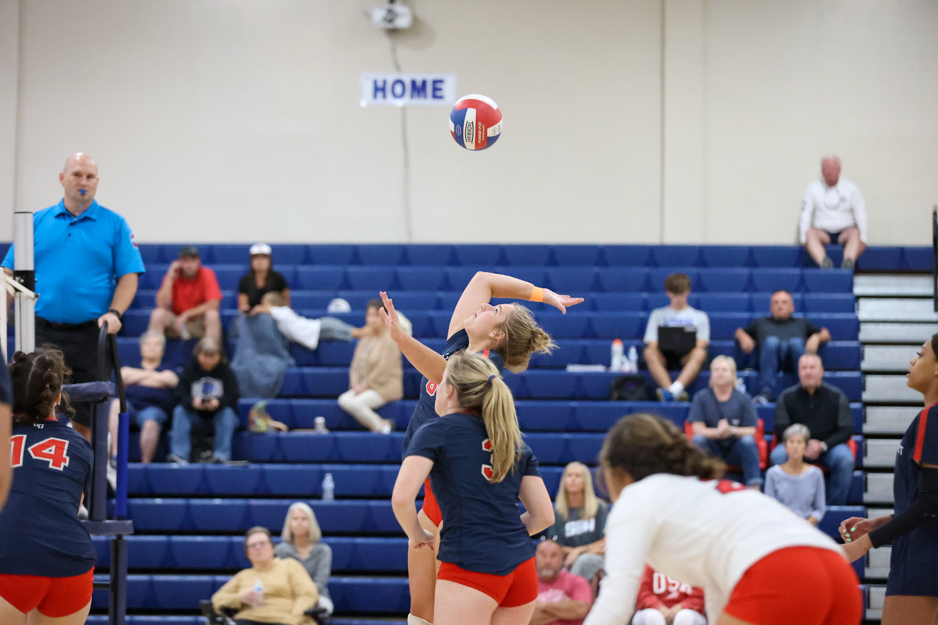 St. Benedict Volleyball vs West Memphis at St. Benedict on Monday, September 12, 2022. (Ryan Beatty/SBA)