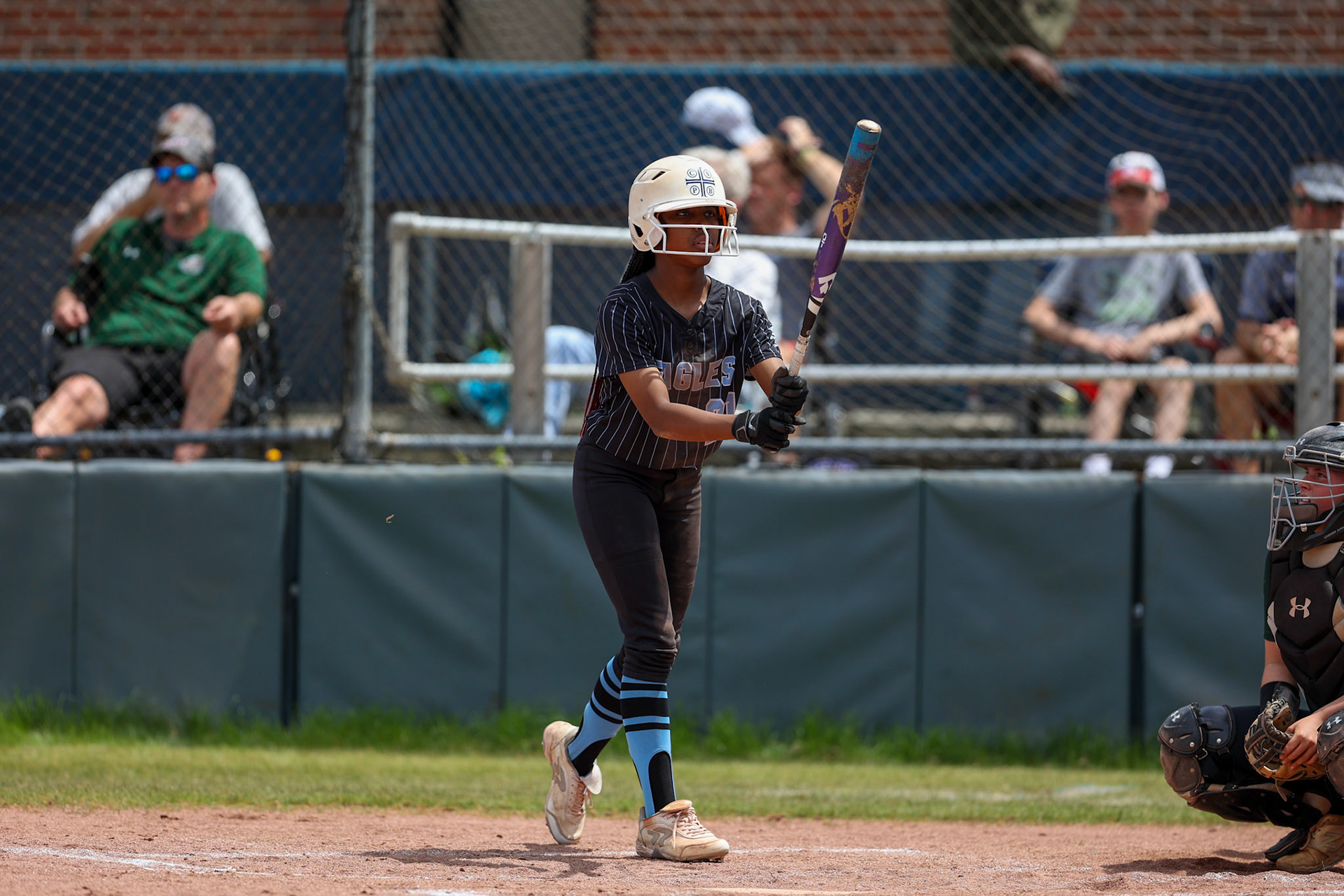 St. Benedict Softball vs Briarcrest at St. Benedict at Auburndale High School on April 23, 2022.  (Ryan Beatty/SBA)