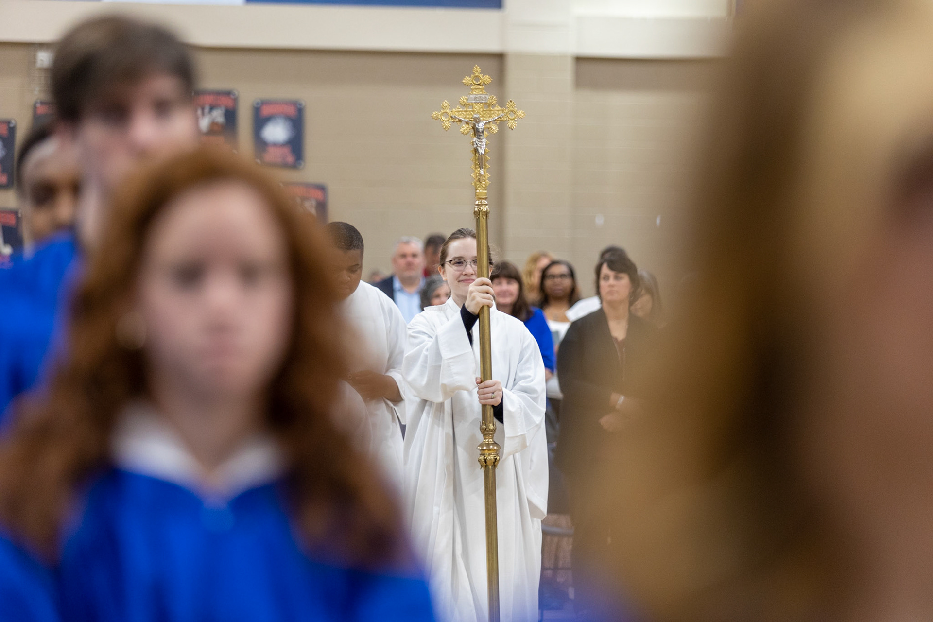 May Crowning at St. Benedict at Auburndale High School in Memphis, TN on May 3, 2022. (Ryan Beatty/SBA)