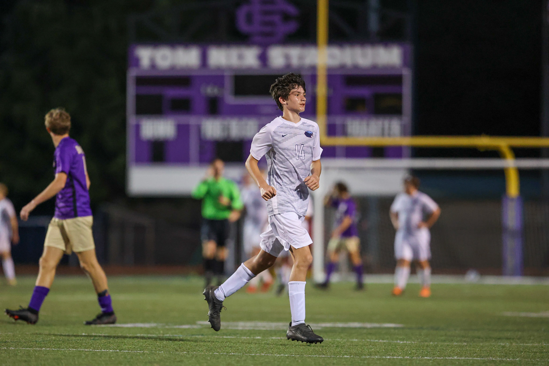 St. Benedict Soccer vs Christian Brothers at Christian Brothers High School in Memphis, TN on May 3, 2022. (Ryan Beatty/SBA)