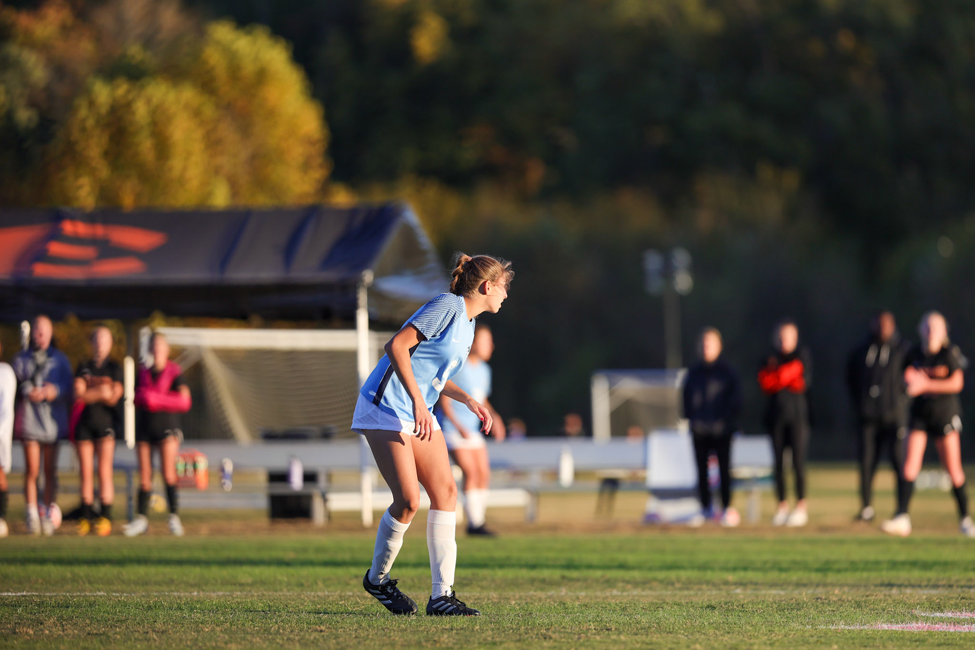SBA Girl’s Soccer vs. Ensworth in the first round of the TSSAA State Tournament in Nashville, TN, on Oct. 17, 2022. (Ryan Beatty/SBA)