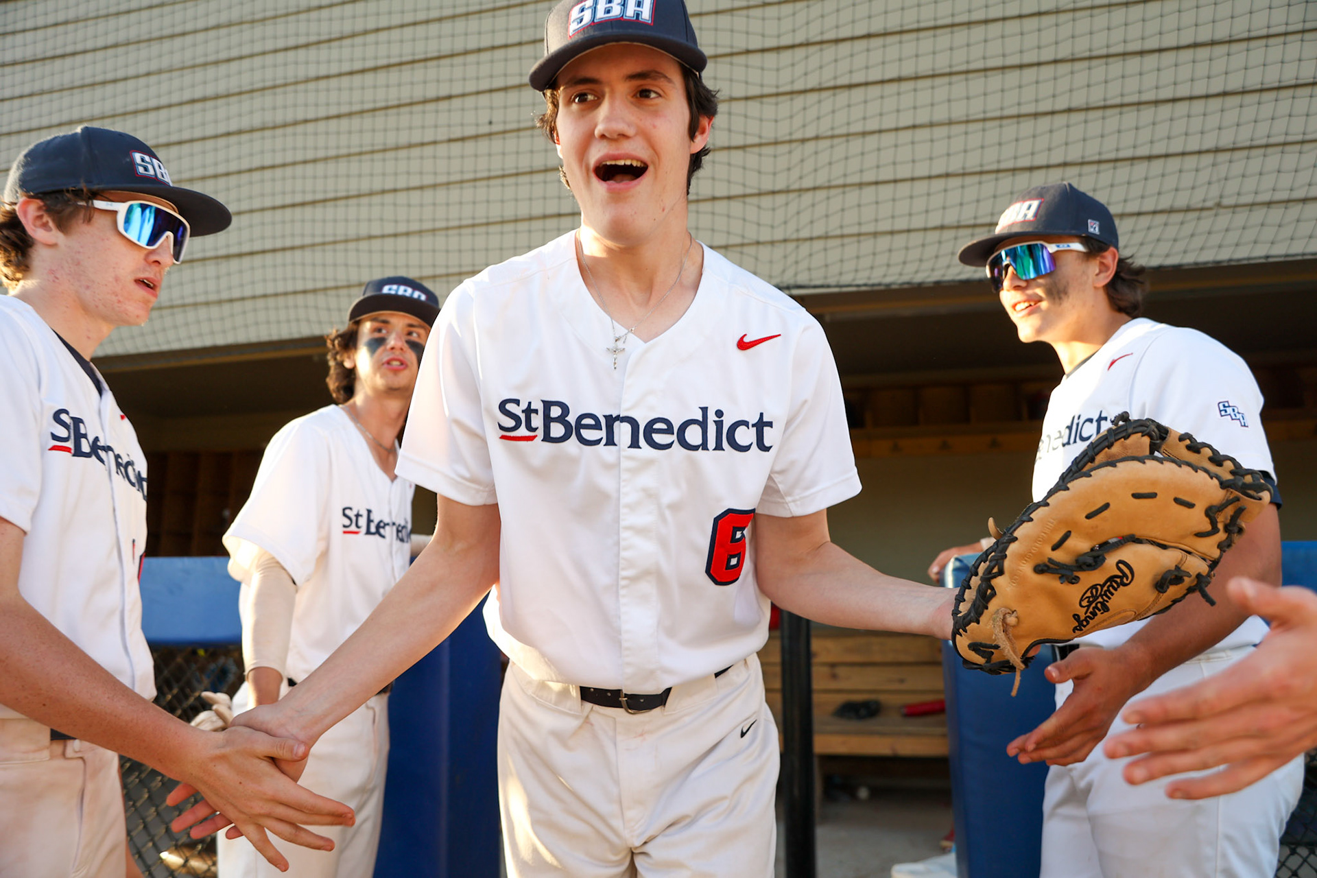 SBA Baseball Senior Night (Ryan Beatty Photo)