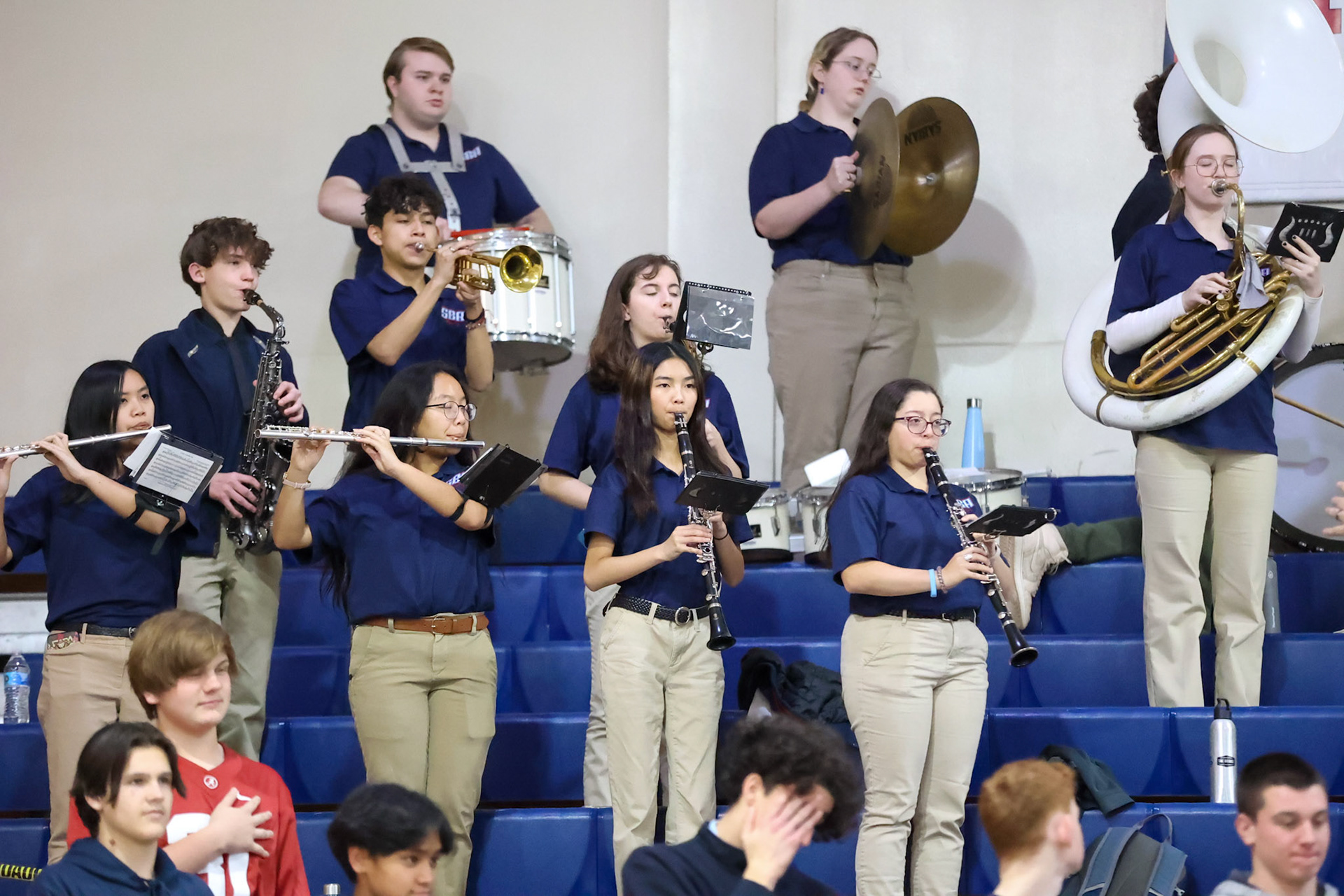 SBA Basketball vs FACS on Friday, Nov. 18, 2022. (Ryan Beatty/SBA)