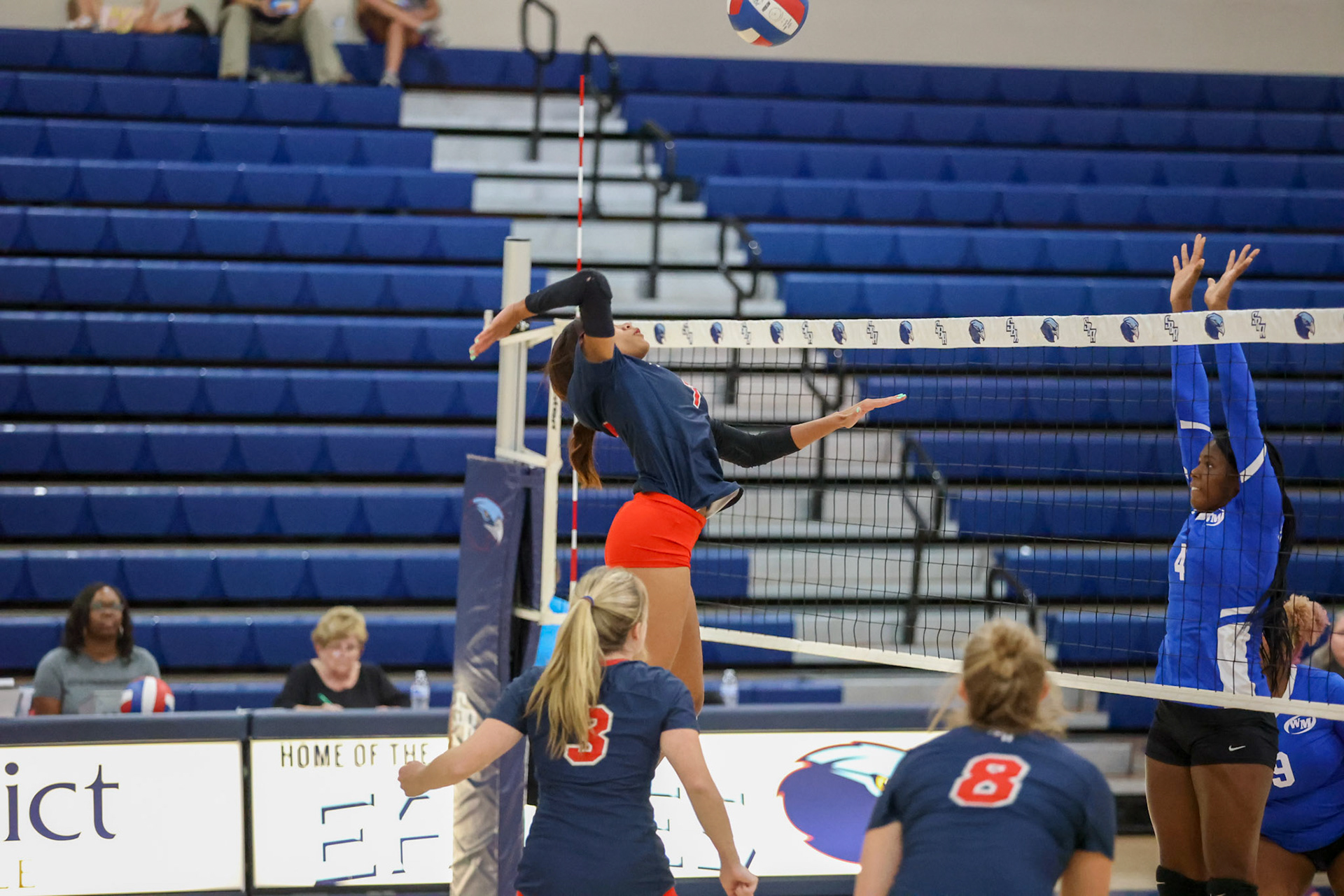 St. Benedict Volleyball vs West Memphis at St. Benedict on Monday, September 12, 2022. (Ryan Beatty/SBA)