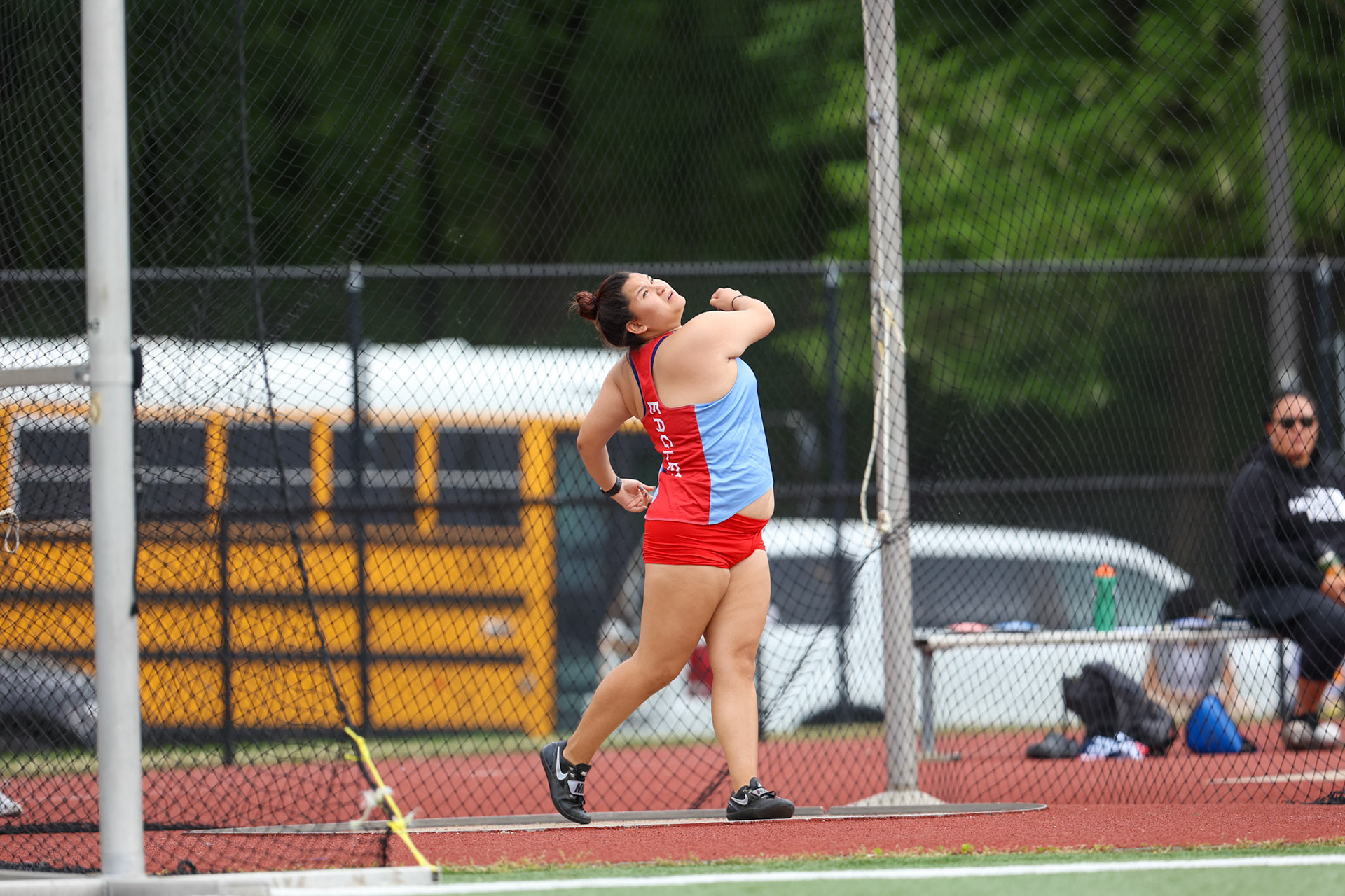 St. Benedict Track at Memphis University School in Memphis, TN on May 3, 2022. (Ryan Beatty/SBA)