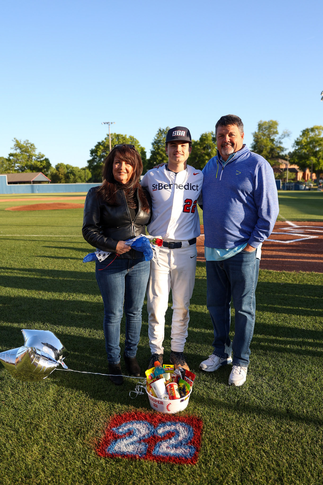 SBA Baseball Senior Night (Ryan Beatty Photo)