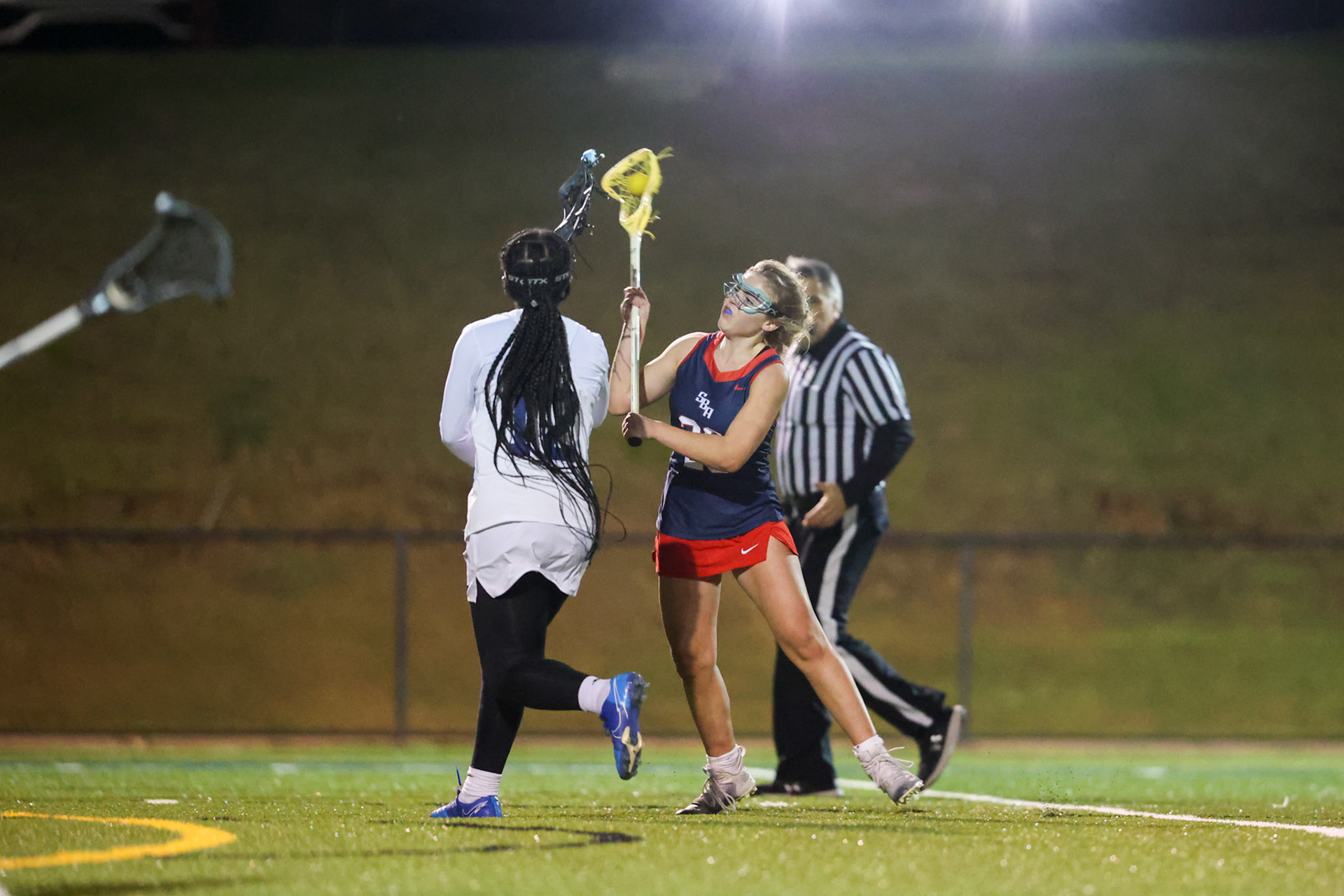 SBA Girls Lacrosse vs Lausanne on Wednesday, March 8, 2023. (Ryan Beatty Photo)