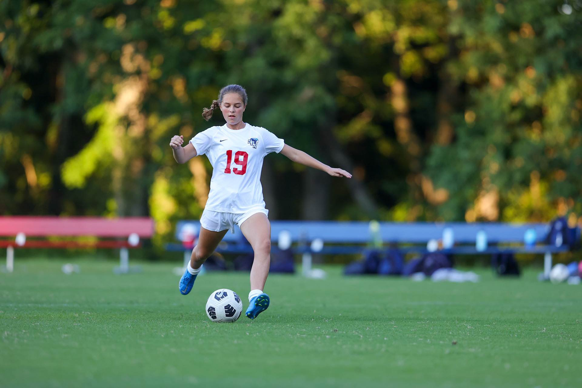 SBA Soccer vs Bartlett at Bartlett High School on Thursday, August 18, 2022. (Ryan Beatty/SBA)
