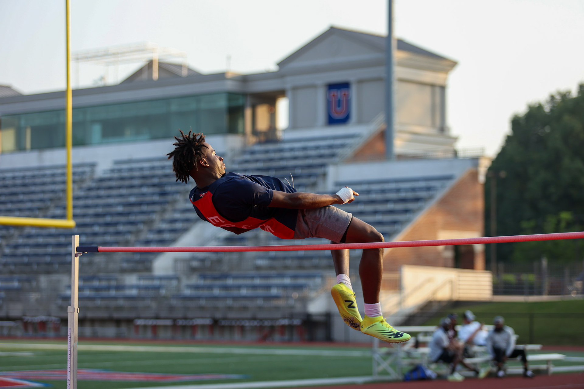 St. Benedict Track at MUS Region Meet on May 11, 2022. (Ryan Beatty/SBA)